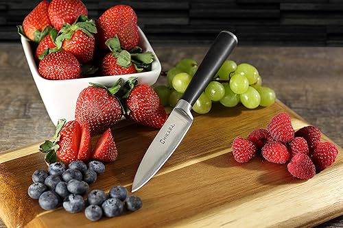 Miniatura 2 de Serie Ginsu Chikara - Juego de cuchillos de acero japonés de 2 piezas totalmente forjado - Juego de cubiertos con cuchillos de cocina y tenedores de