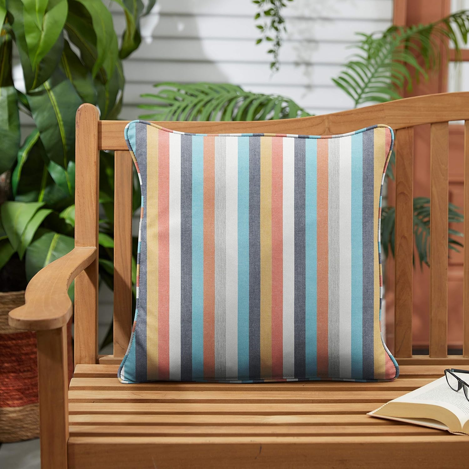 AMZS533121SP Indoor/Outdoor Pillow, 20 x 20, Surround Sunrise