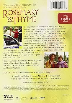 その他 Rosemary &amp; Thyme: Series Two [DVD] Amazon.com: Rosemary & Thyme - Series Two [DVD] : Felicity