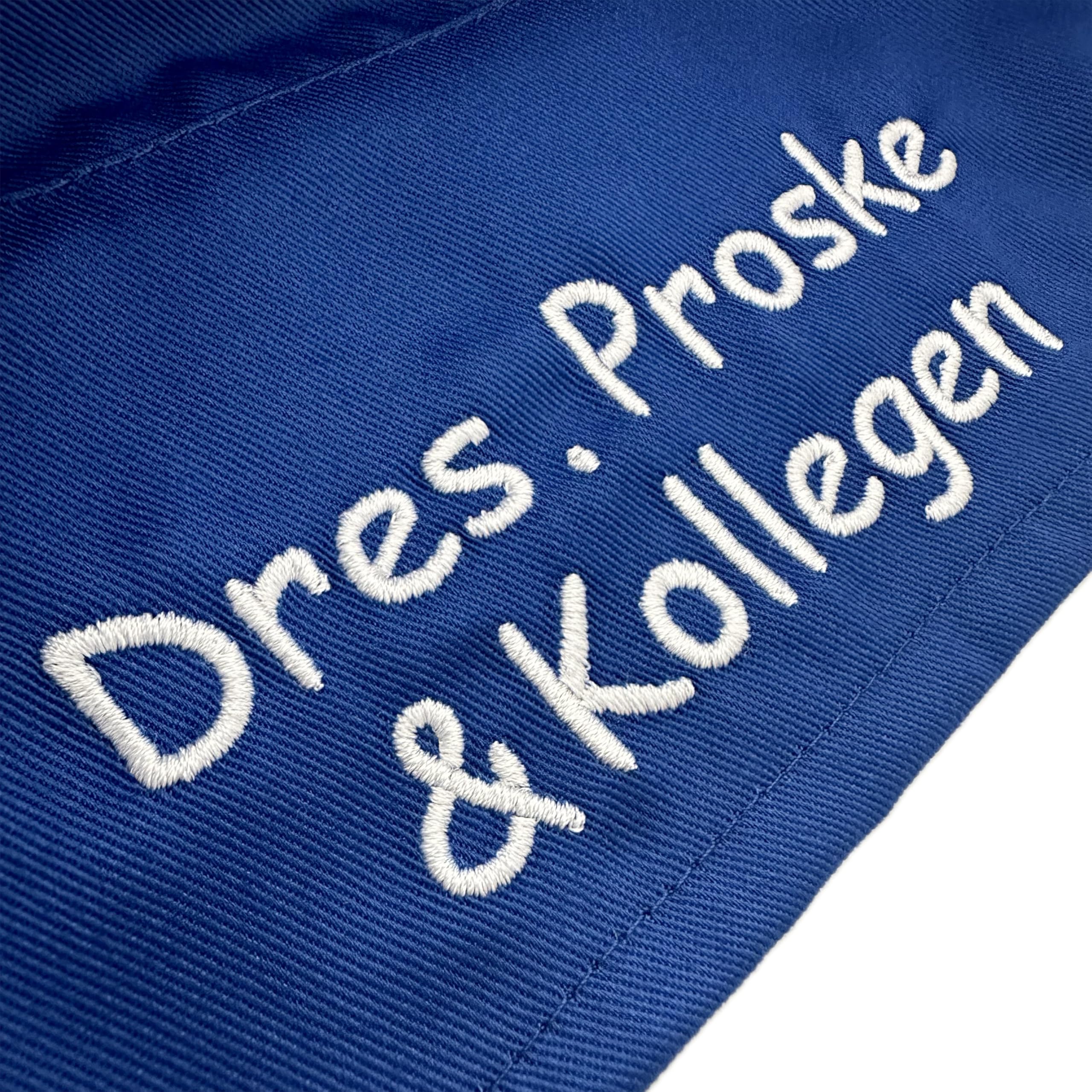 Schnoschi OP Haube Bestickt mit Namen oder Wunschtext, Kopfbedeckung Stoff, medizinisch für Kranken-/Altenpflege, Medizinische Arbeits-/Berufsbekleidung, Arzt, Schwester, viele Farben (Blau) | Kopfbedeckung Stoff, Medizinisch für Kranken-/Altenpflege, Für