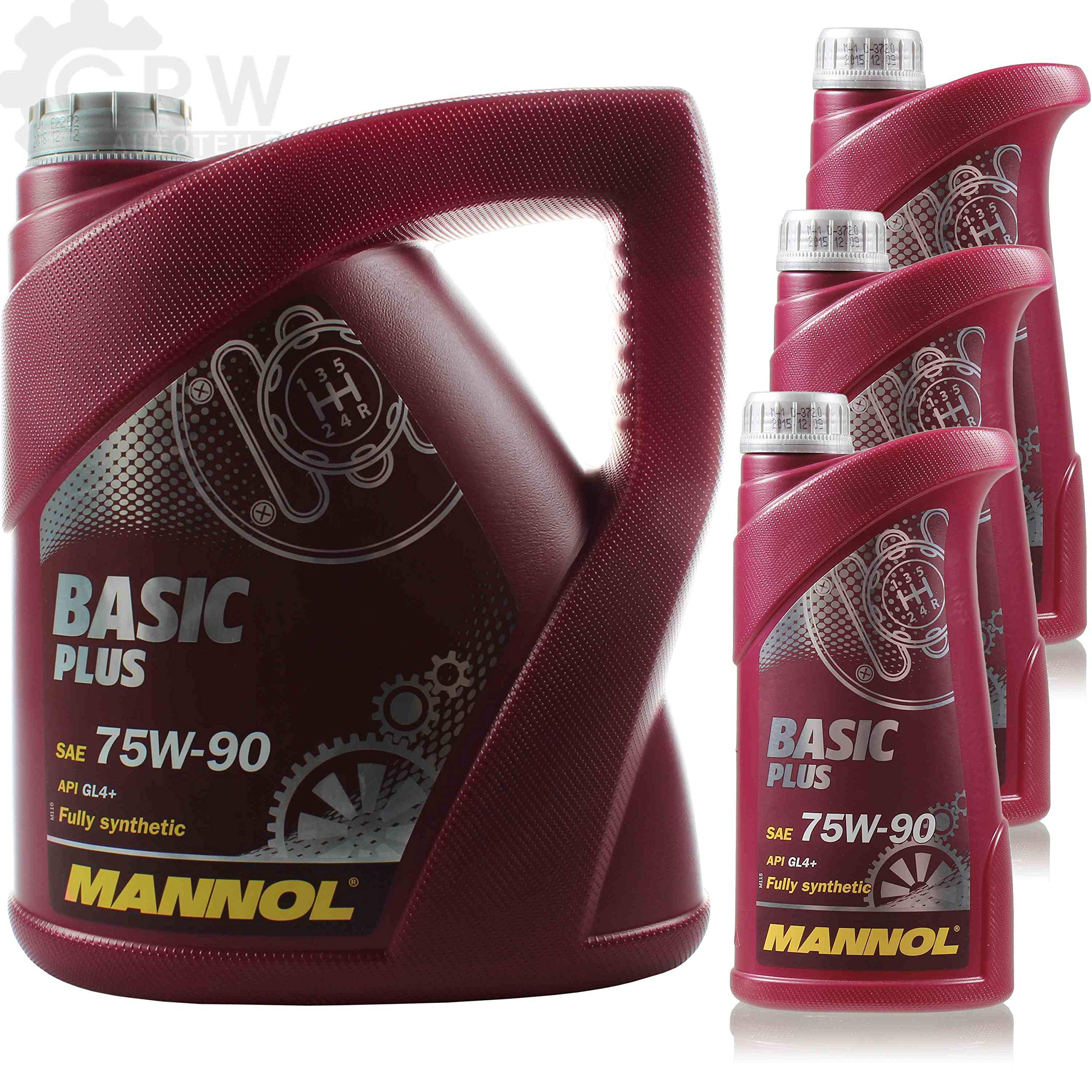 7 Liter Original MANNOL Getriebeöl Basic Plus 75W-90 API GL 4+ Gear Oil