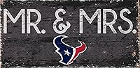 Vista 4 de Fan Creations Letrero de Sr. y Sra. de Arizona Cardinals de la NFL