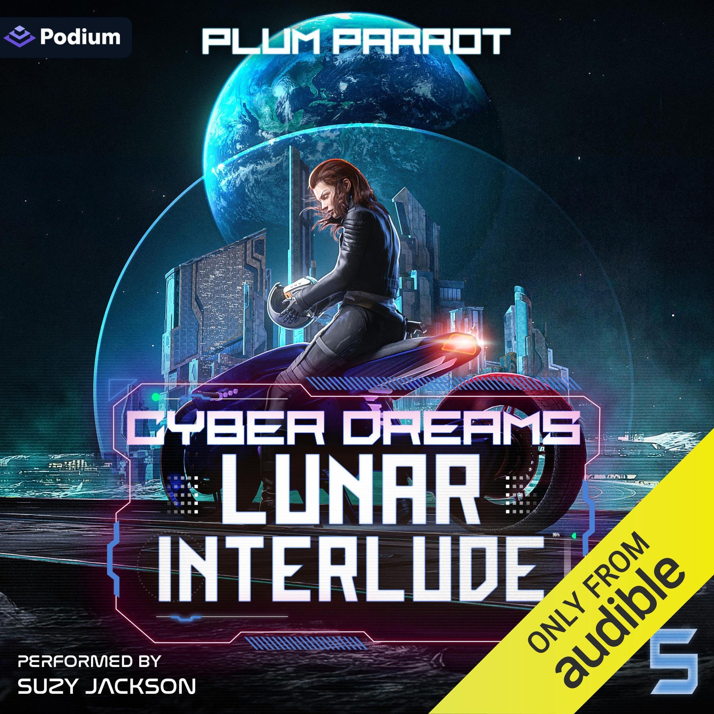 Cover art for Lunar Interlude: A Dystopian Sci-Fi Adventure