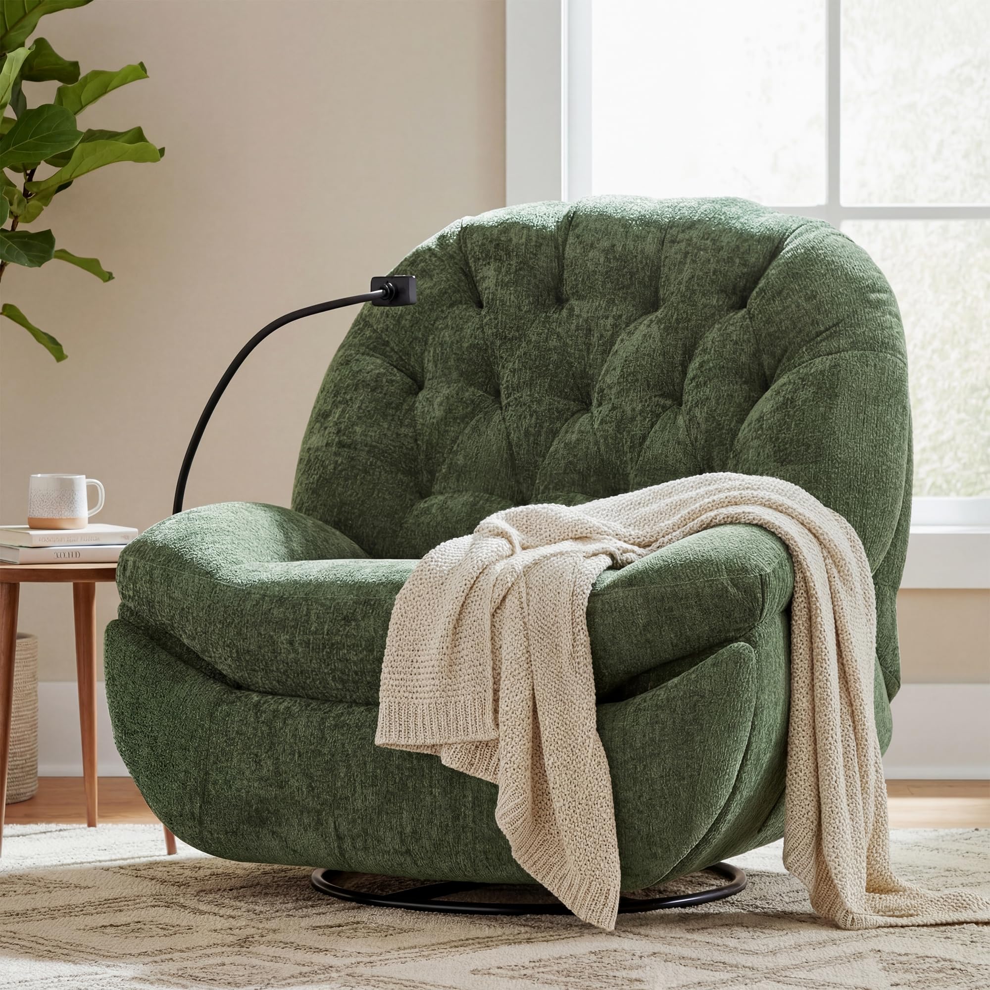 Immulize Swivel Rocker Recliner