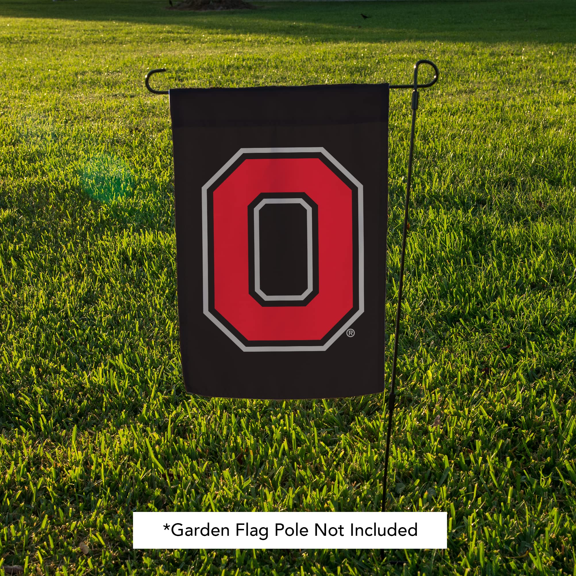 Desert Cactus Ohio State Buckeyes Flag - 3x5 Feet, 100% Polyester, Indoor/Outdoor, Officially Licensed - View #2
