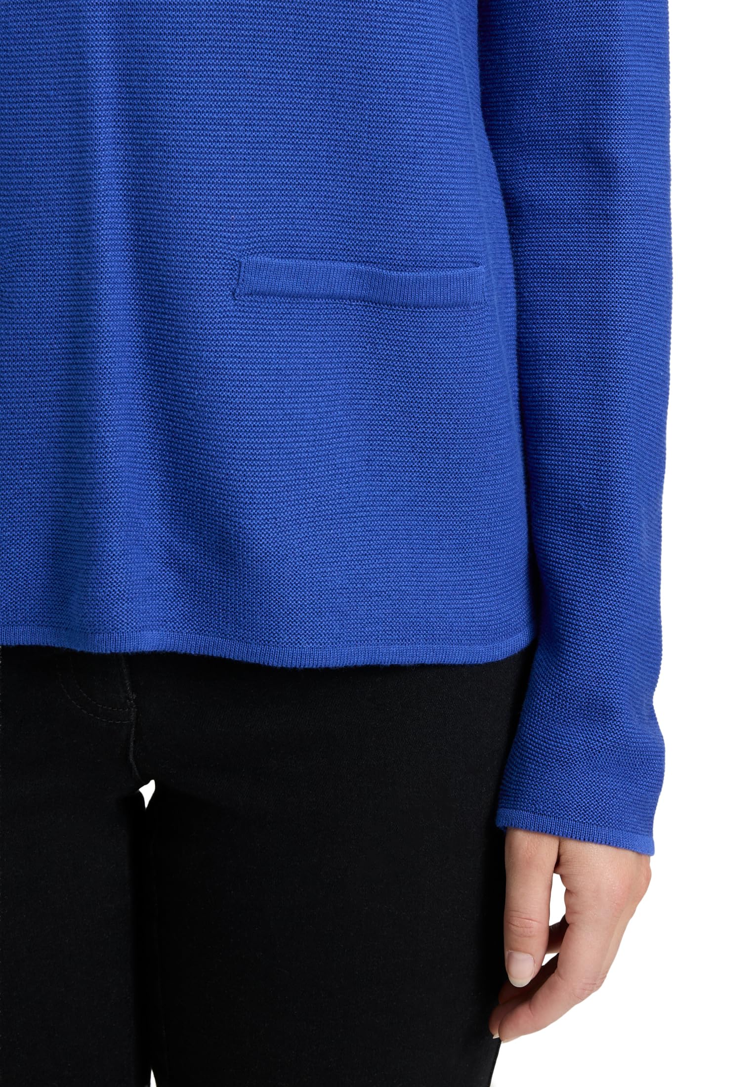 Betty Barclay Damen Feinstrickpullover mit aufgesetzten Taschen