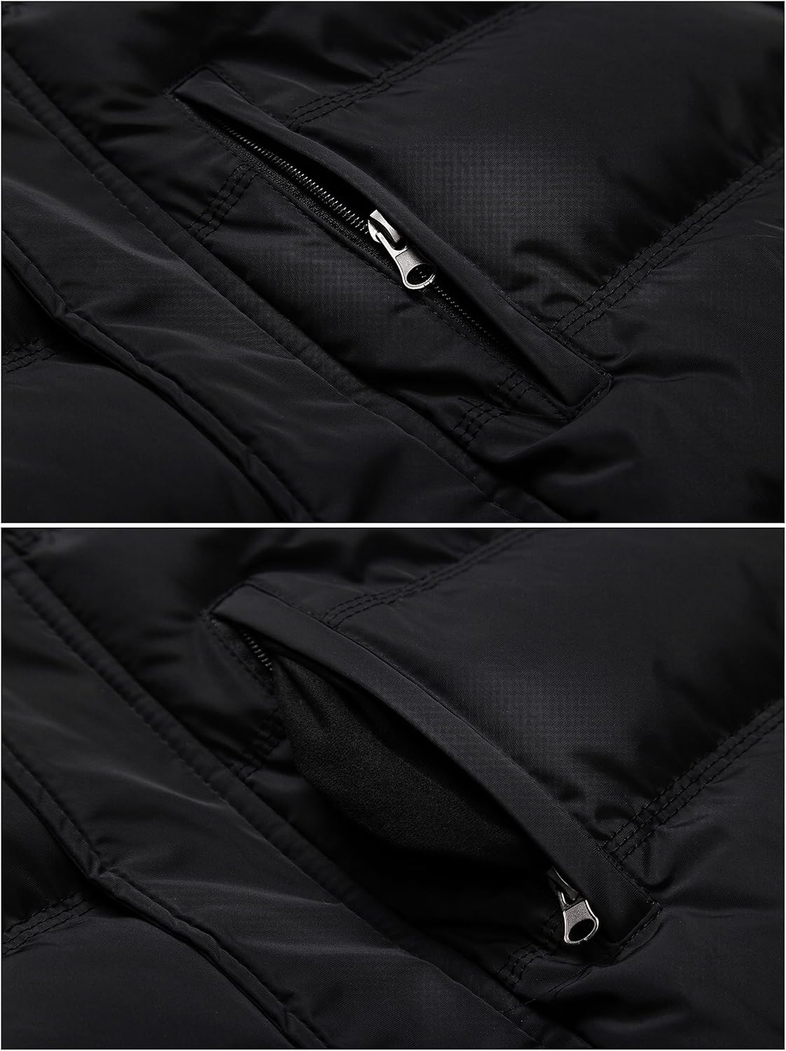 CREATMO US Men's Puffer Jacket Waterproof Winter Parka jacket Warm Thicken Ski Coat - Image 5