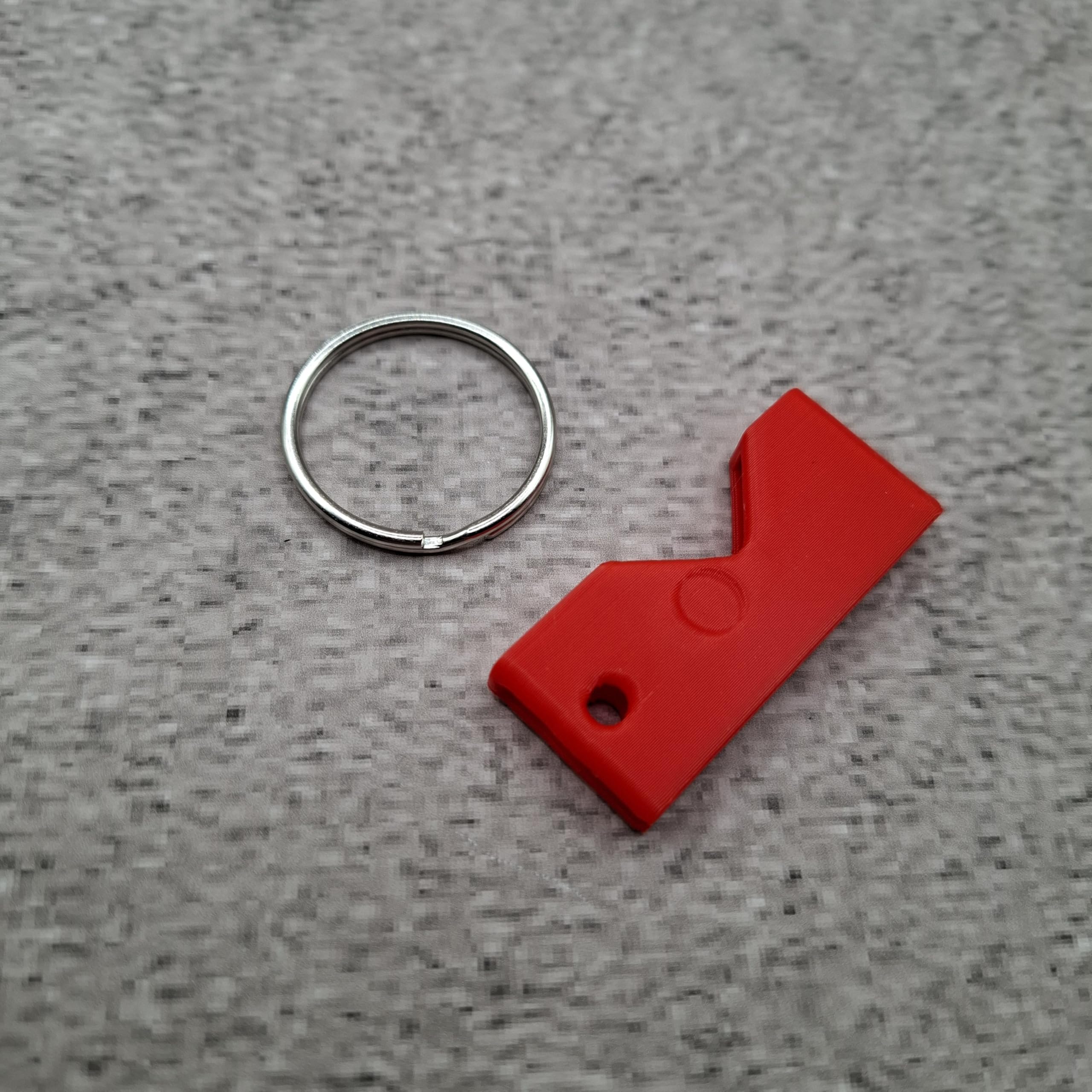 Case etui ochronne kompatybilne z Yubico Yubikey 5 NFC (USB-A)/ 5C NFC (USB-C), etui ochronne na klucze bezpieczeństwa, wybór koloru (czerwone, 5 NFC (USB A))