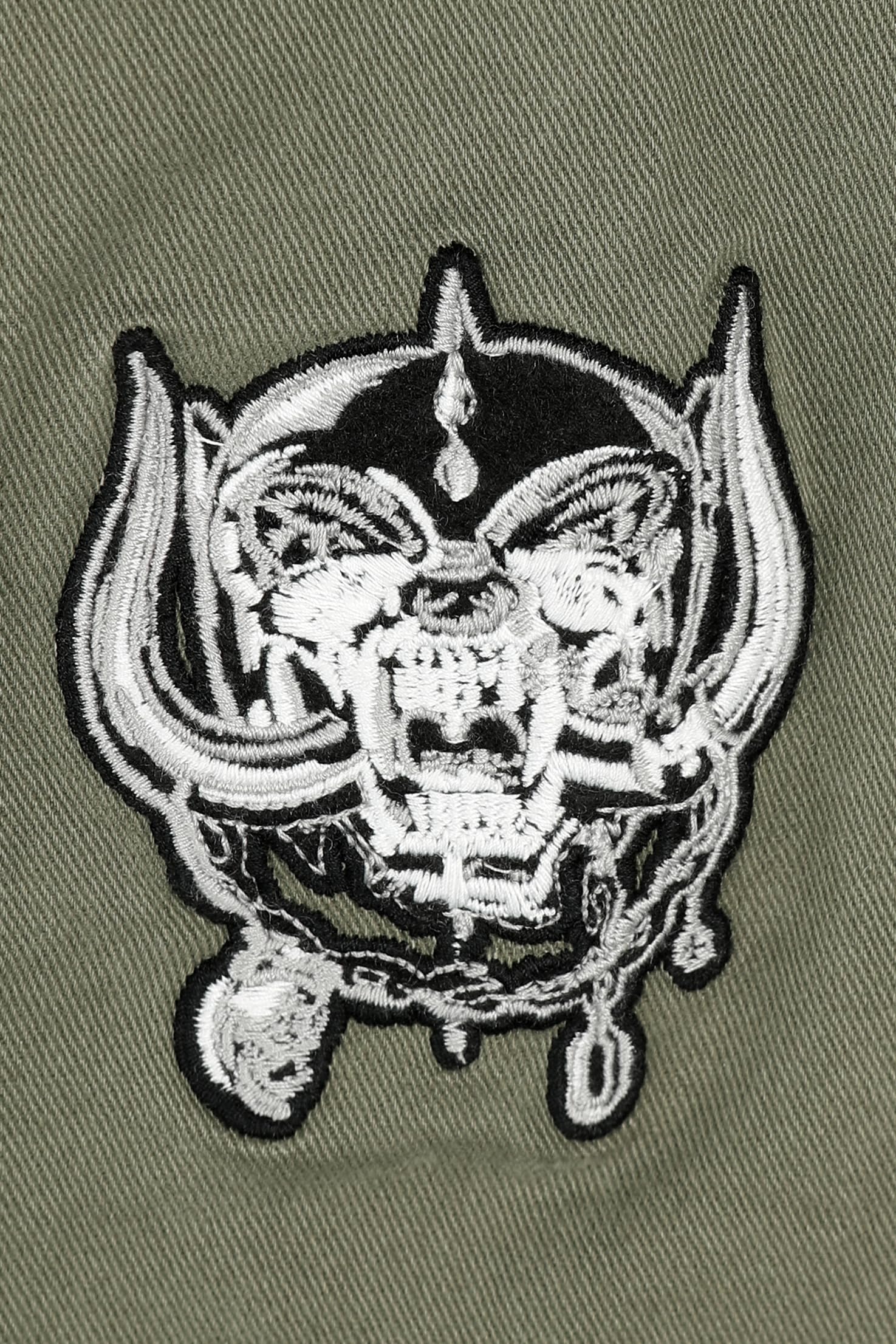 Motörhead Military Shirt - Shacket Männer Langarmhemd Khaki