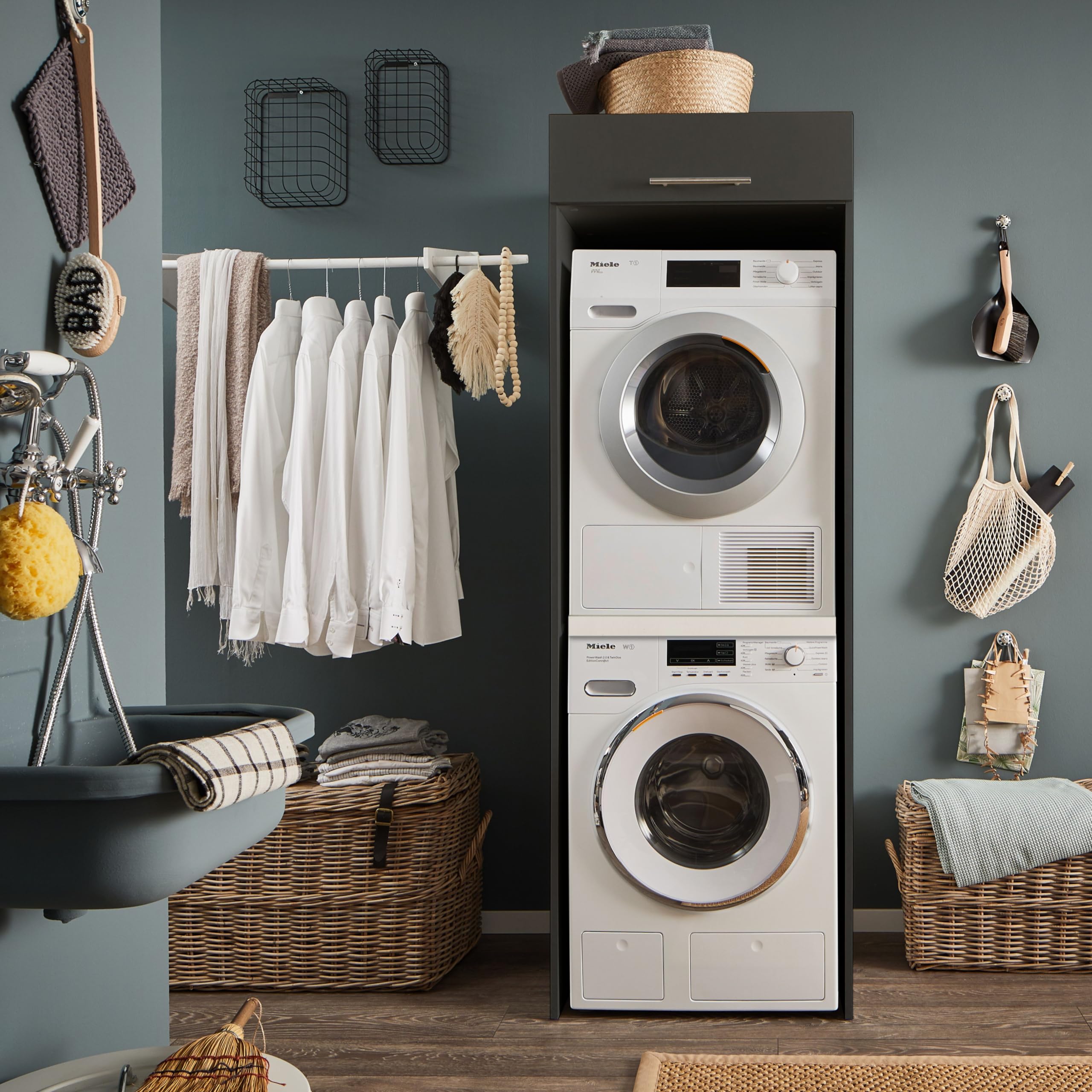 Laundreezy Waschmaschinenschrank für Trockner und Waschmaschine – Bild 2