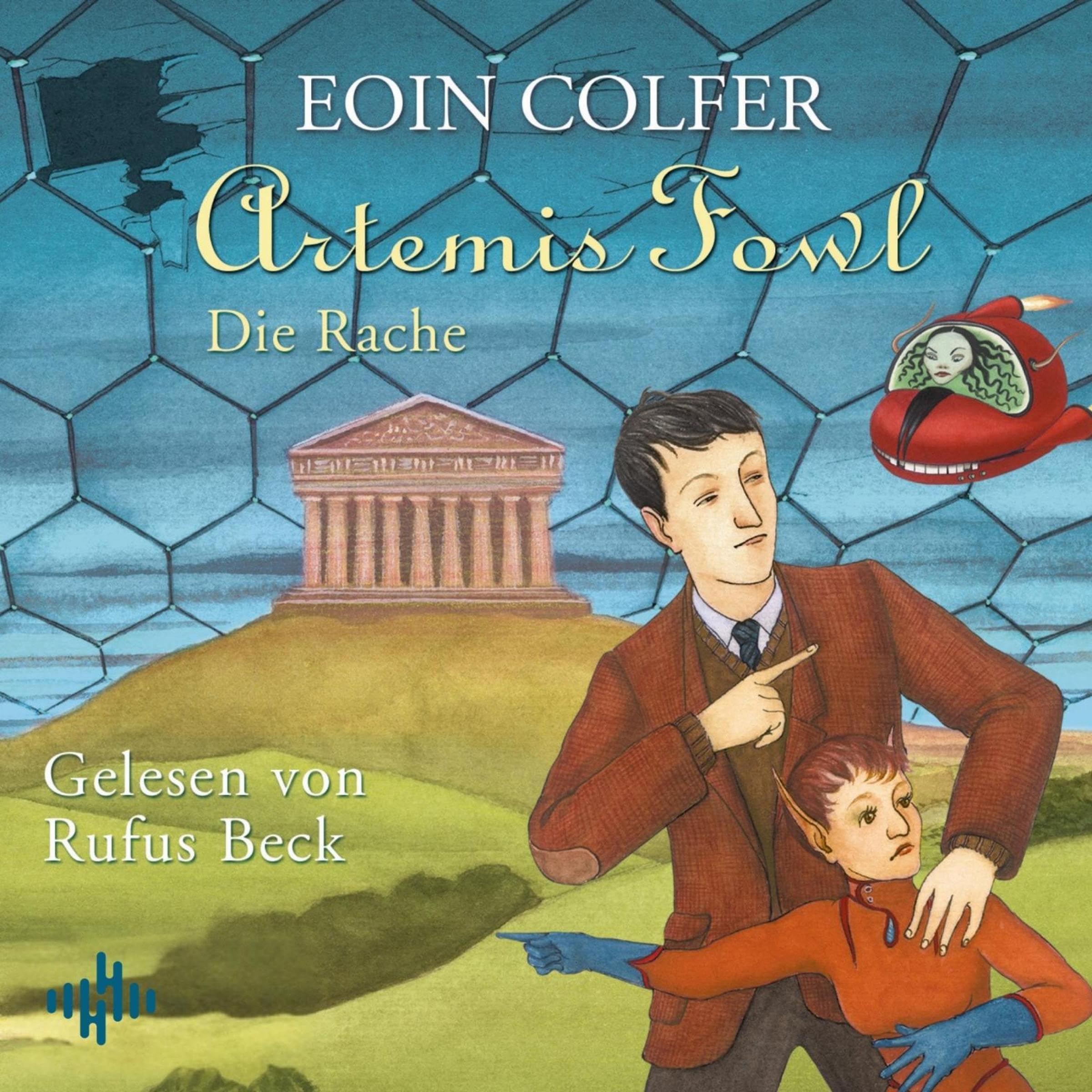 Cover art for Die Rache: Artemis Fowl 4