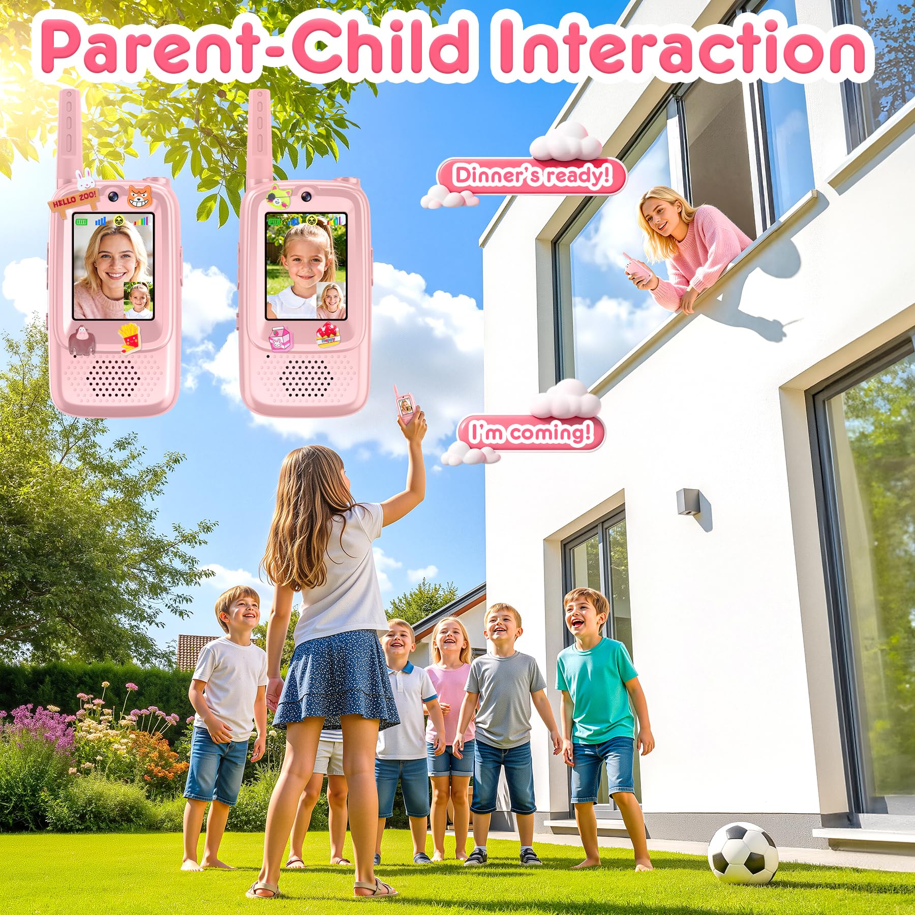 Walkie-Talkie para niños para Exteriores