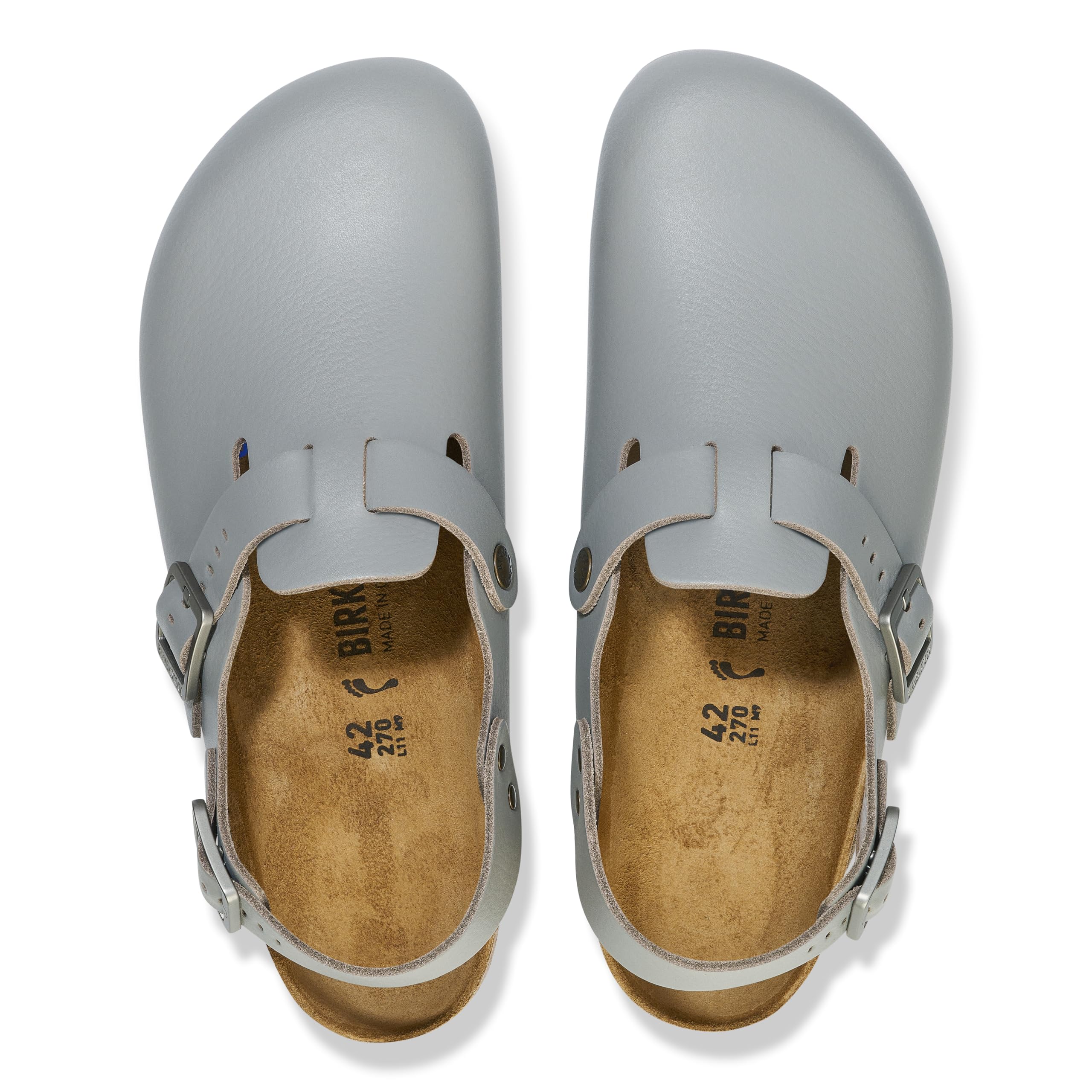 BIRKENSTOCK Tokio Pro - Zuecos de piel unisex de alta calidad para el ocio y el trabajo para medicina, gastronomía y servicio