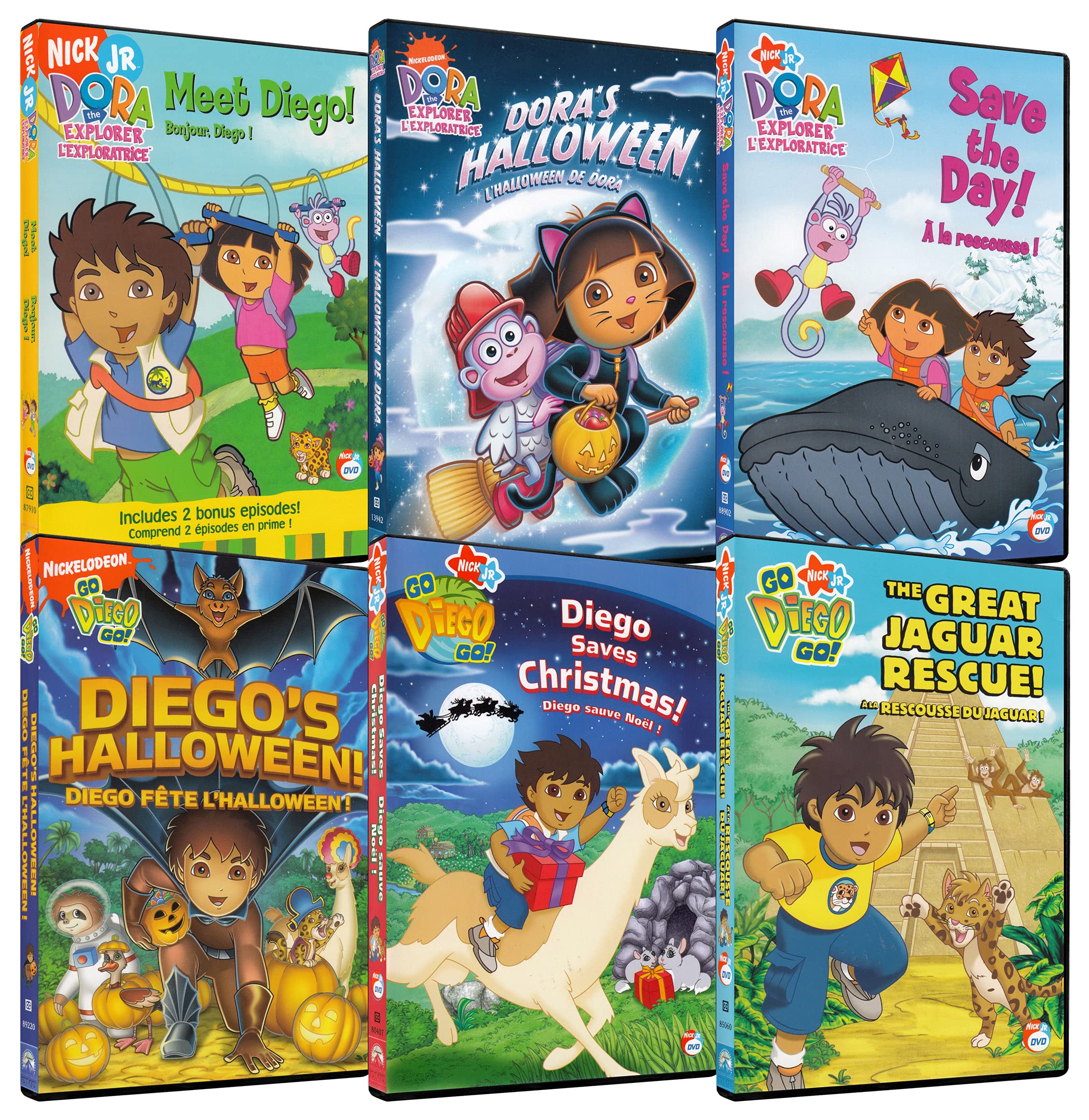 その他 Diego-mala Dora the Explorer: Halloween / Meet Diego / Save the Day & Diego