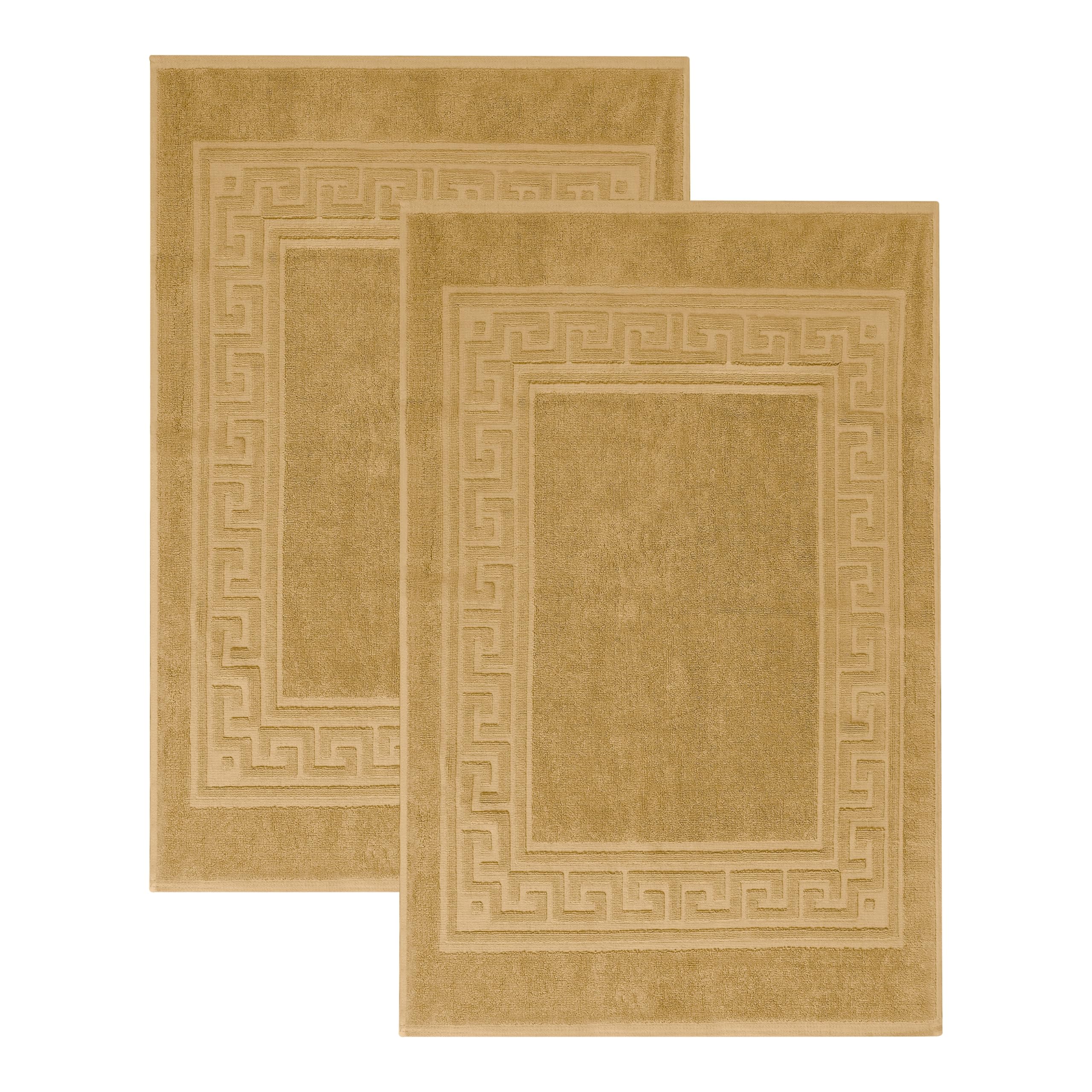 Tapis de bain coton peigné haut de gamme pour une douceur style grand hôtel spa