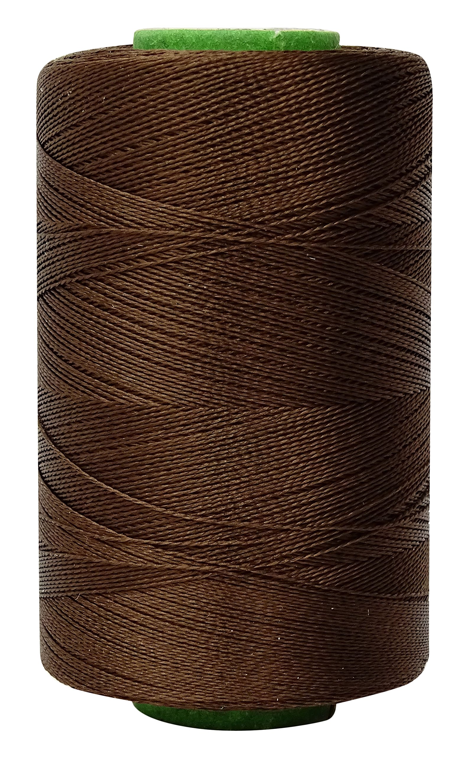 Fil de soie broderie machine marron foncé fini les points sautés avec ces bobines 680m
