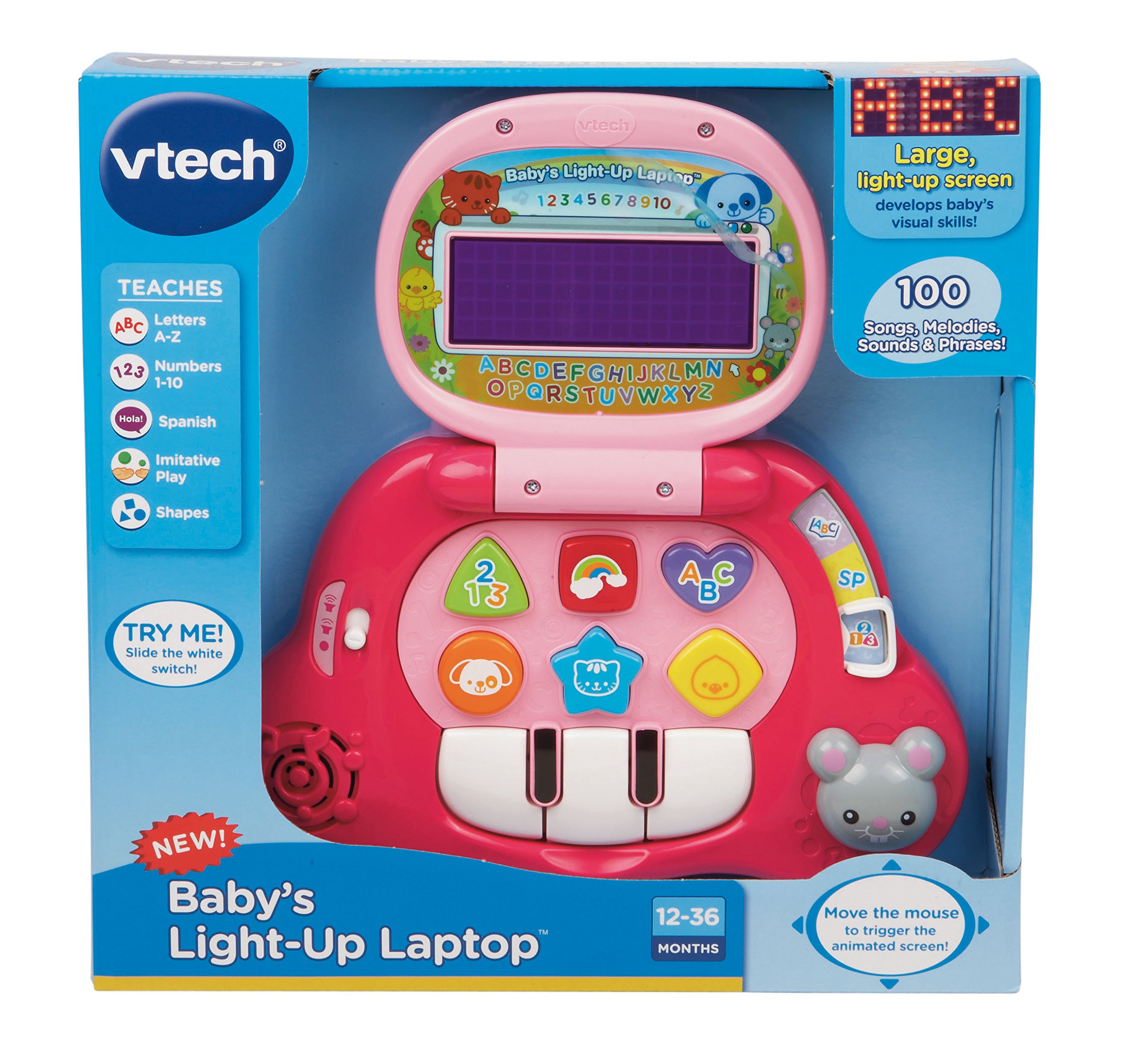 vtech baby laptop pink