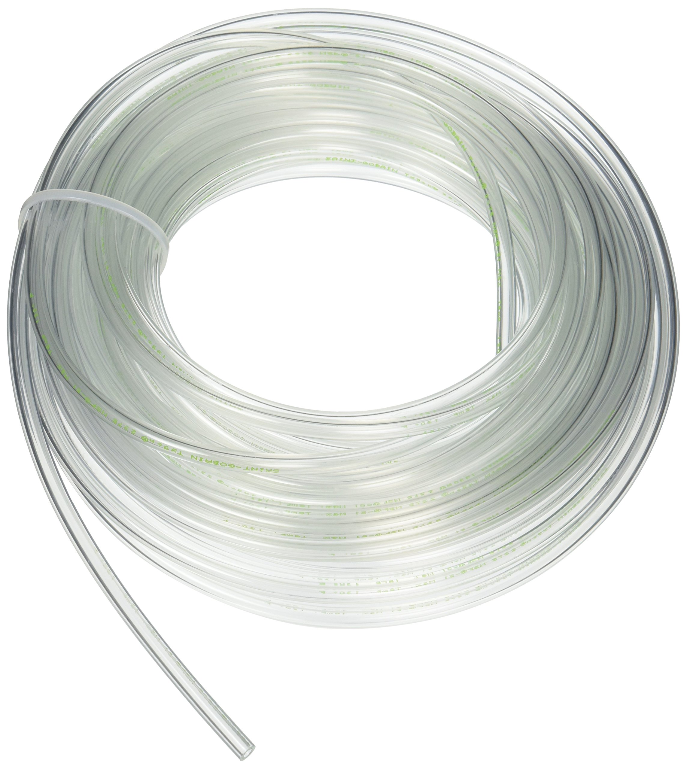 Saint Gobain AJK00007 Tygon Tubo Ultra Resistente a los Químicos, 1/8" x 1/4" x 1/16", 50'
