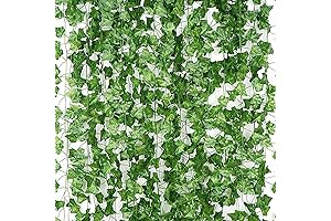 Artificial Ivy Garland, Fake Ivy Leaf Plants Greenery Wall Covering
