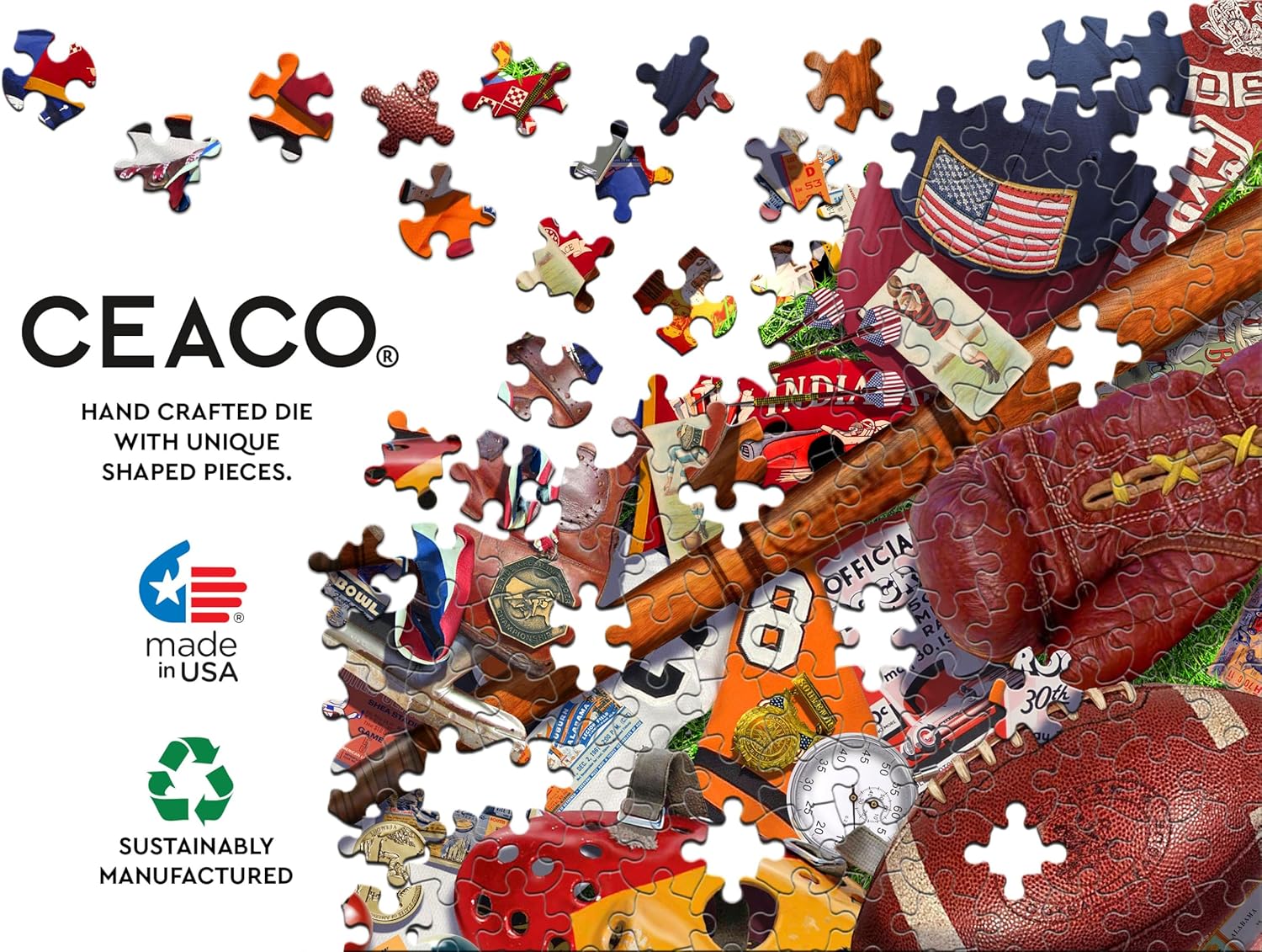 Ceaco - Sporting Tabletop - 500 Piece Jigsaw Puzzle