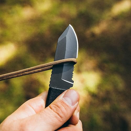 Miniatura 7 de GEAR AID Fire Strand 550 Paracord, 7 hebras de cable de yesca para acampar y sobrevivir, Coyote, 50 pies