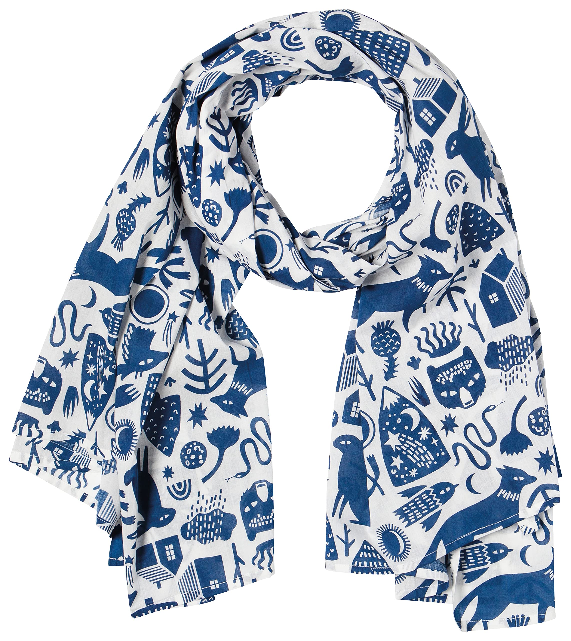 Danica StudioTimber Cotton Long Designer Scarf 40 x 72 inches