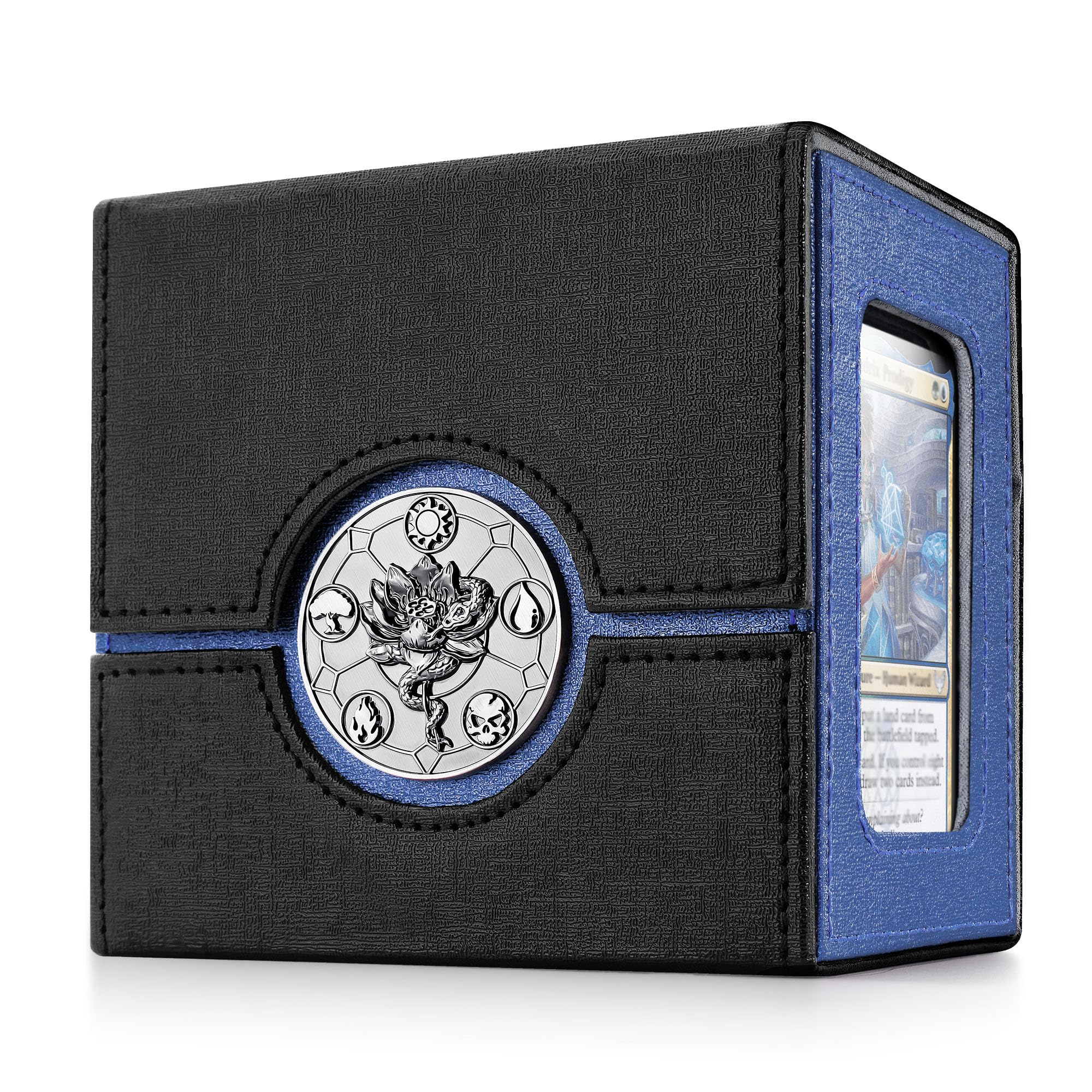 Amazon.com: Kabinka MTG Deck Box for Commander with Metal Emblem