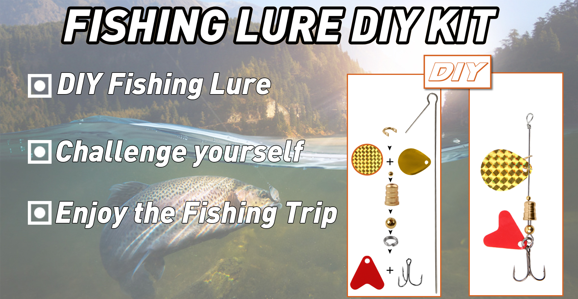 Amazon.com : Fishing Spinner Bait Making Kit, 261pcs DIY Fishing Lure Making Kit Buzzbait Spinnerbait Colorado Blades Fishing Spoon Rigs Treble Hook Make Your Own Lures for Bass Trout Walleye Spinner : Amazon.com : Fishing Spinner Bait Making Kit, 261pcs DIY Fishing Lure Making Kit Buzzbait Spinnerbait Colorado Blades Fishing Spoon Rigs Treble Hook Make Your Own Lures for Bass Trout Walleye Spinner :