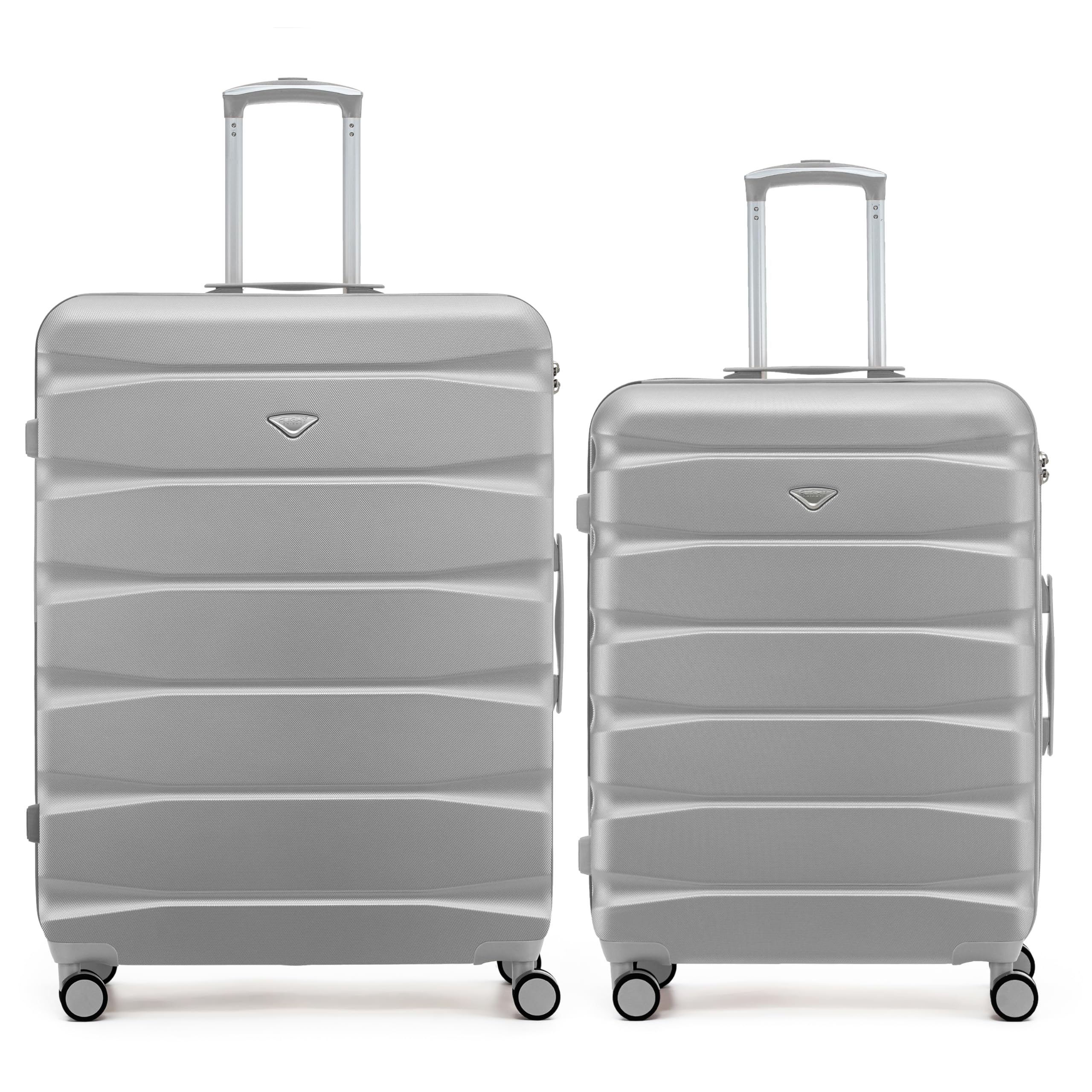 Flight Knight Underseat Cabin Suitcase 45x36x20cm | Free Hand Luggage for EasyJet & Wizz Air | Lightweight ABS Hard Shell with 8 Silent-Glide Spinner Wheels | Max Space Travel Bag — view 315