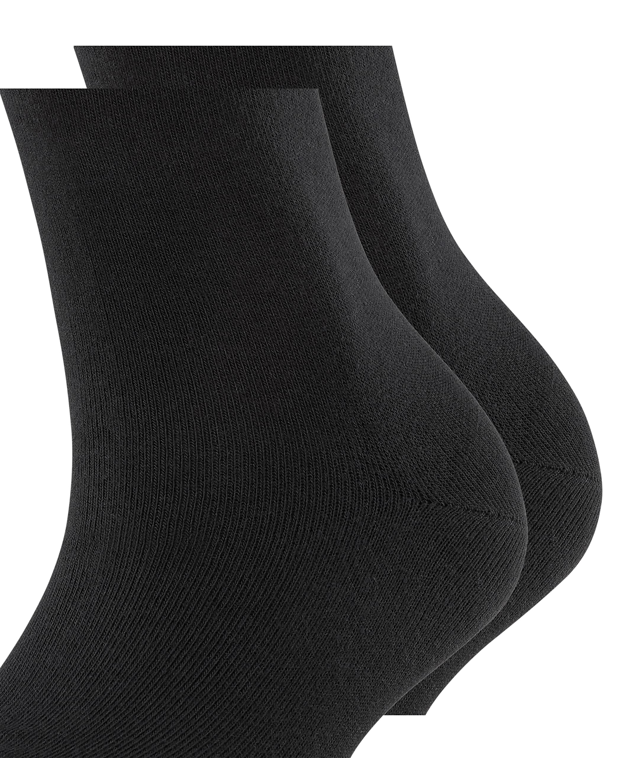 ESPRIT Kobiety Skarpety Uni Multipack W So Bawełna jednokolorowe 2 Pak, Czarny Black 3000, 39-42