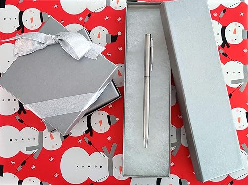 Miniatura 8 de TheDisplayGuys XS - Paquete de 100 cajas de regalo de papel de cartón relleno de algodón #11, color gris perla (2 18 pulgadas x 1 34 pulgadas x 34