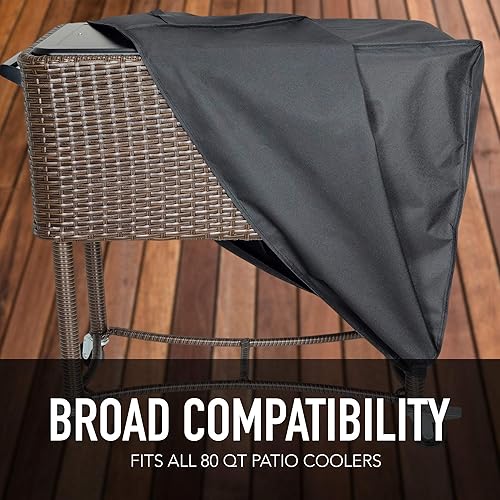 Miniatura 7 de Permasteel Funda universal para refrigerador de 80 cuartos de galón, resistente a la intemperie, resistente al agua, resistente a los rayos UV, para