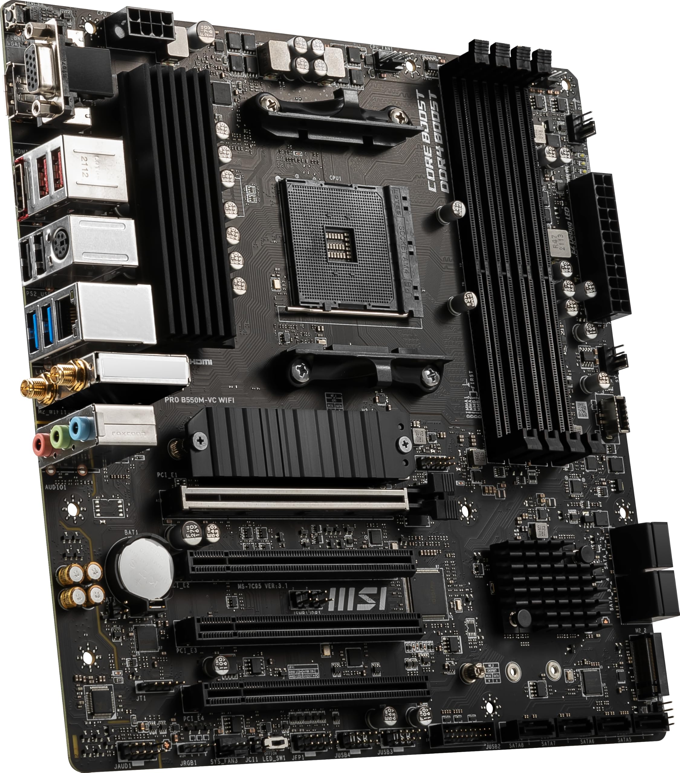 Amazon.com: MSI PRO B550M-VC WiFi ProSeries Motherboard (AMD Ryzen