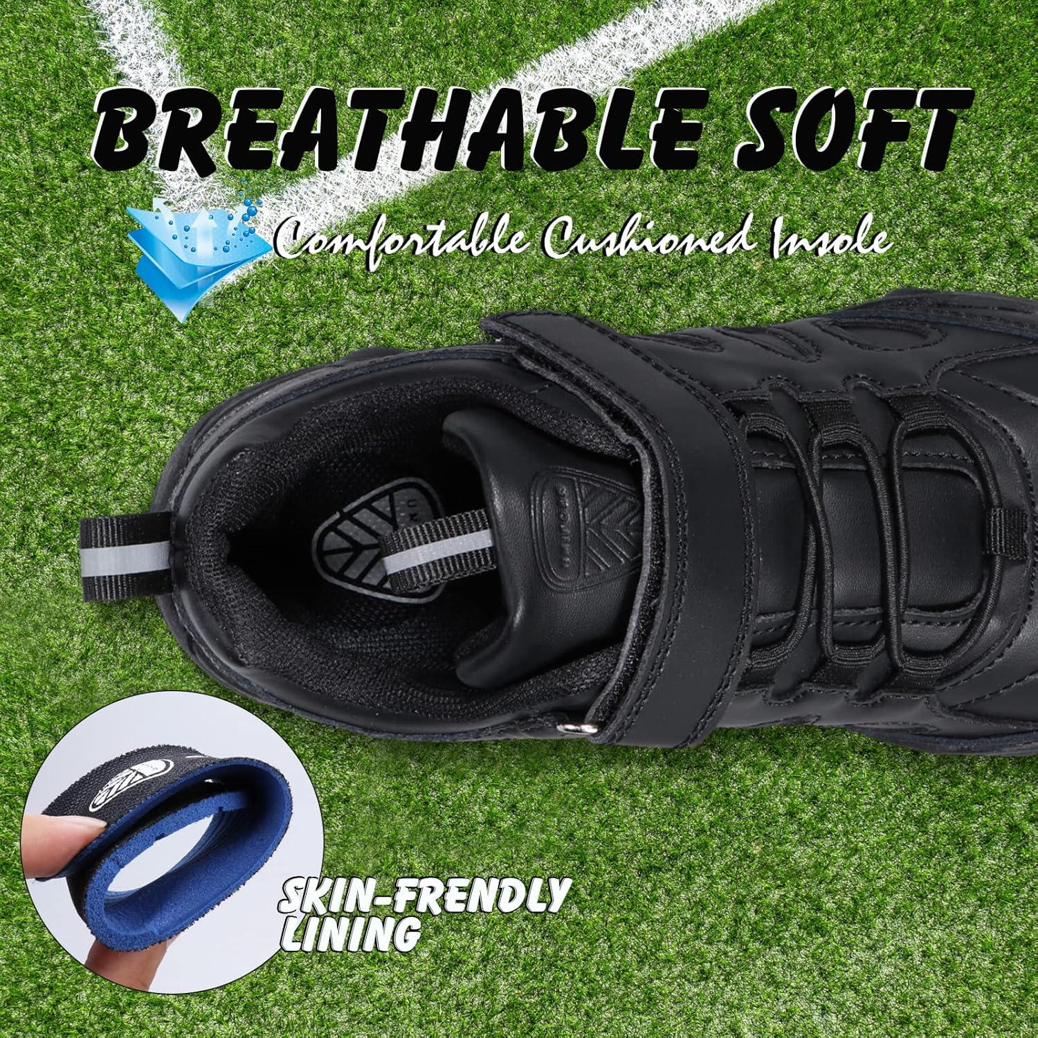 UOVO Boys School Uniform Dress Shoe(Little Kid/Big Kid) - Image 3