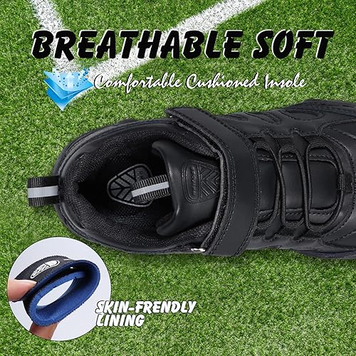 Miniatura 3 de UOVO Zapatos de vestir para uniforme escolar para niños (niños pequeñosniños grandes)