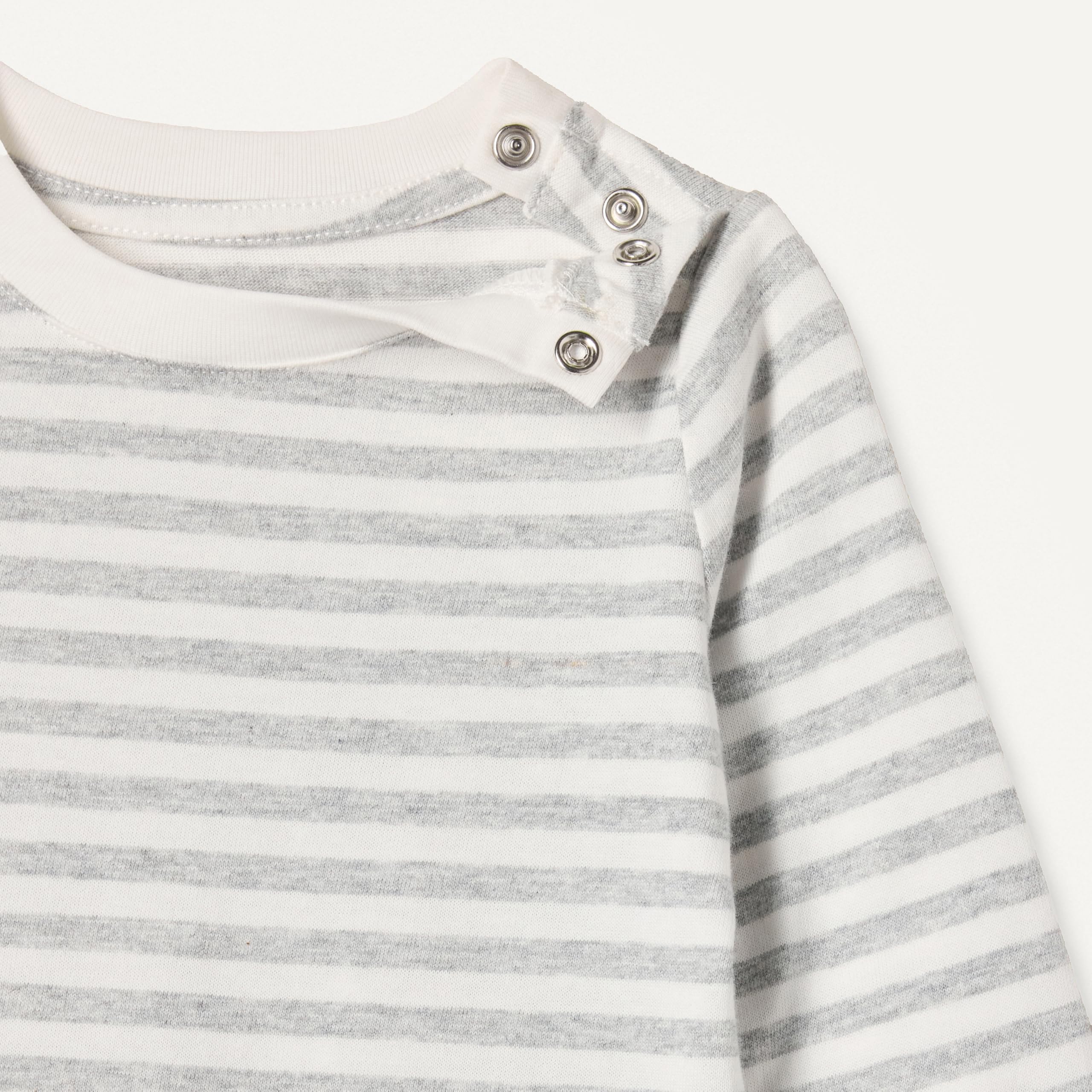 Amazon Essentials Mixte bébé T-Shirts Manches Longues 100% Coton Coupe Décontractée
