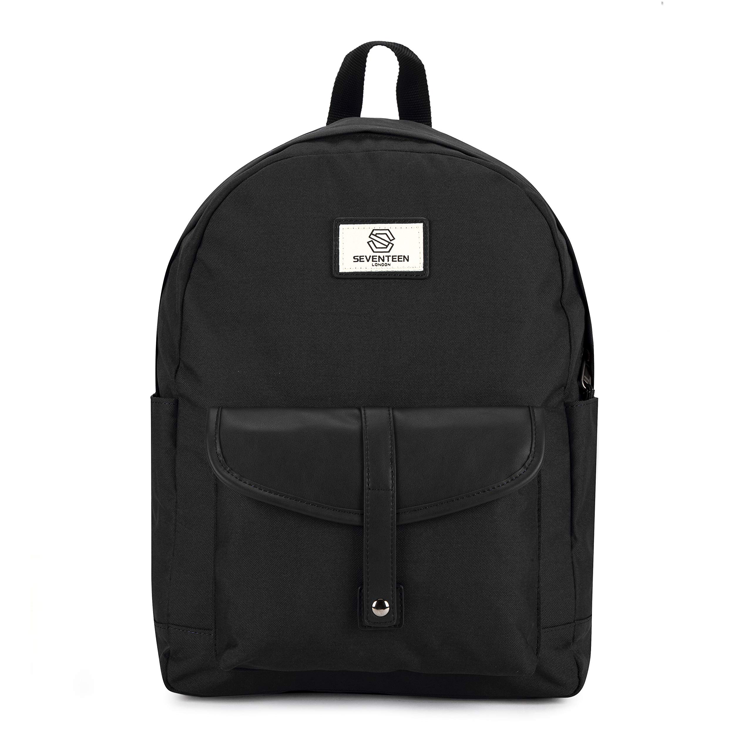 SEVENTEEN LONDONModern and stylish 'Notting Hill' School Backpack in Classic Style - Perfect for a laptop up to 15.6"
