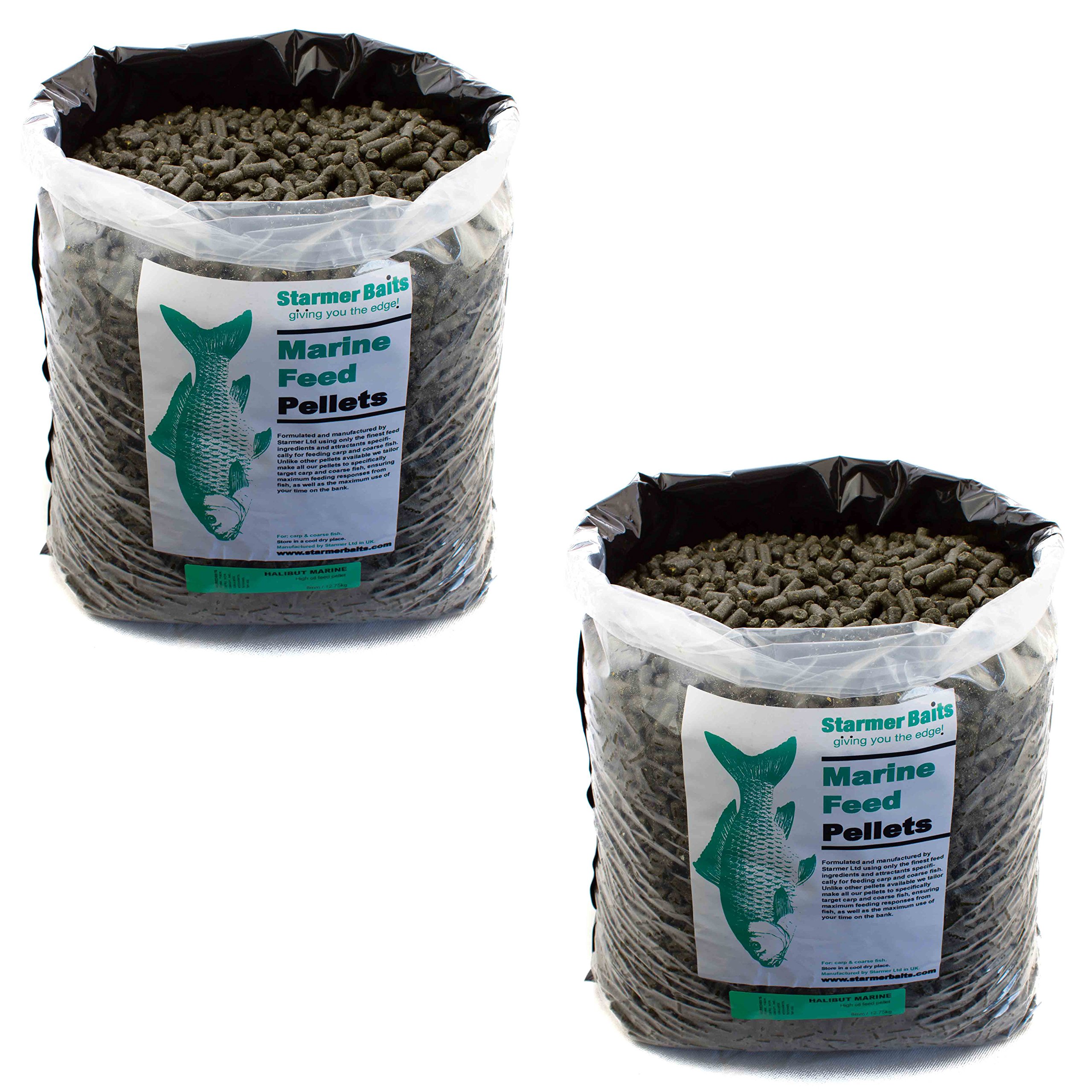 starmerbaits 8mm Halibut marine pellets / 25kg