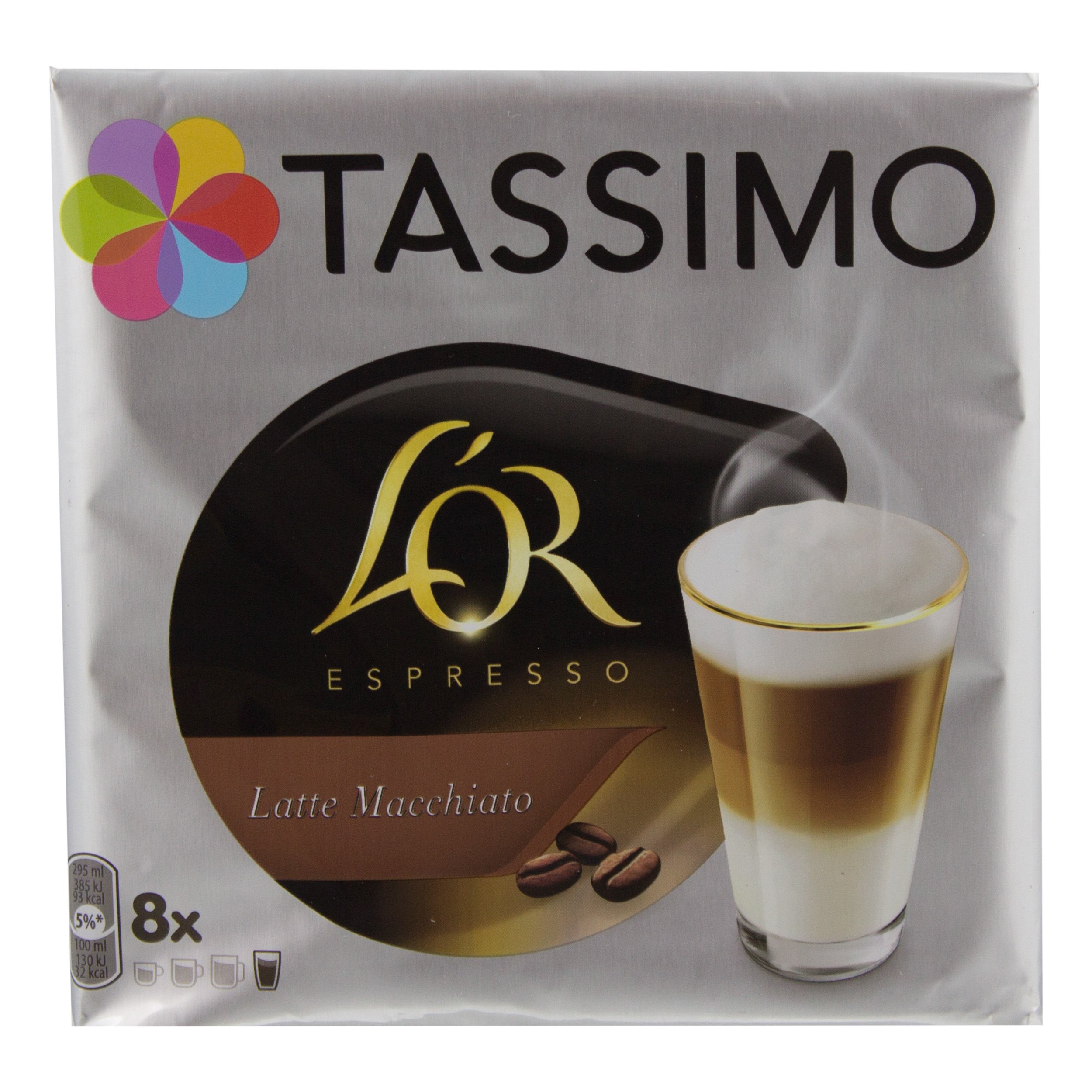 Capsulas Tassimo L'OR Espresso Latte Machiatto 40 Bebidas NOVEDAD