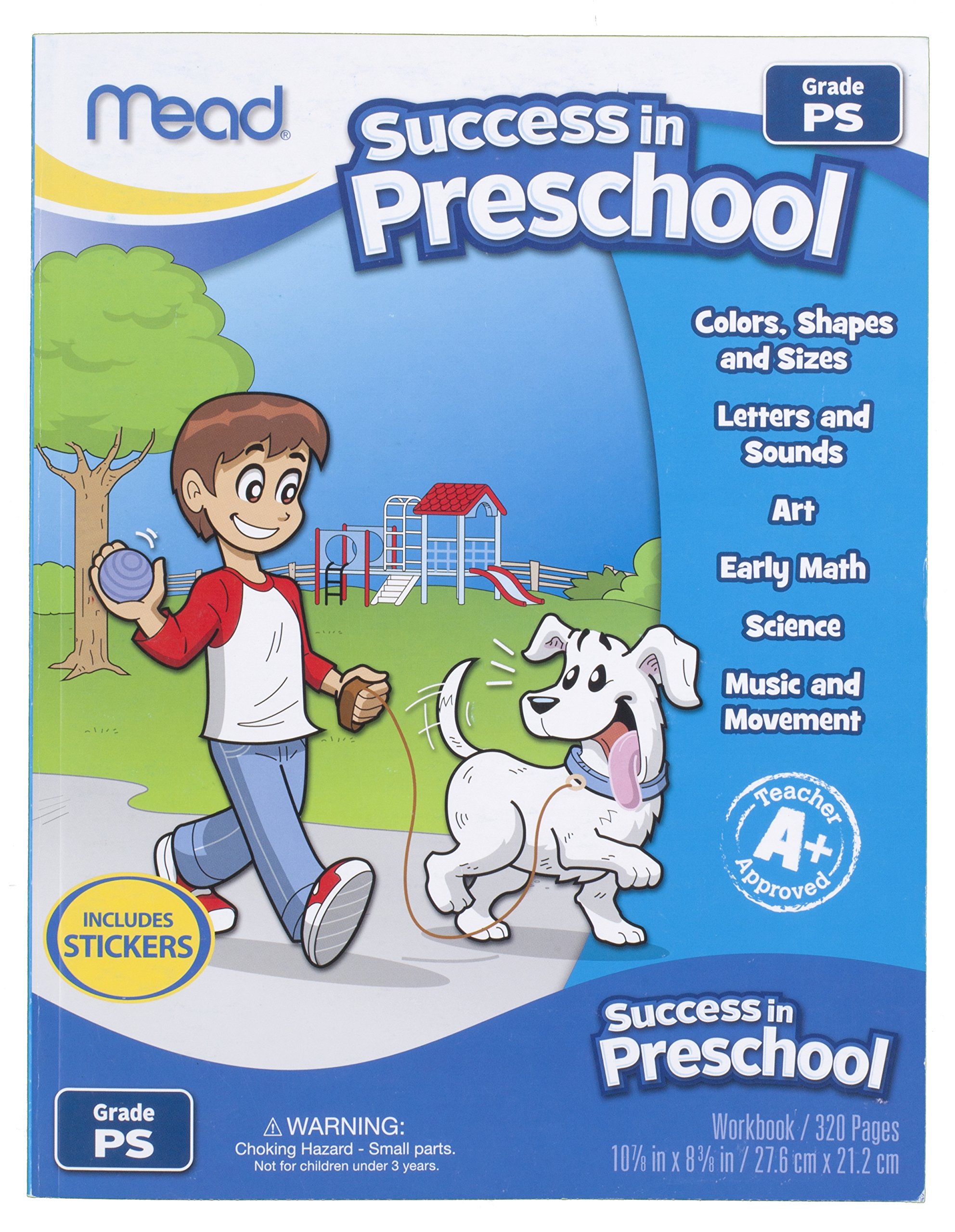 【にのまえ商店】 Amazon.com: Mead Success in Preschool Workbook, Grades Pre-K