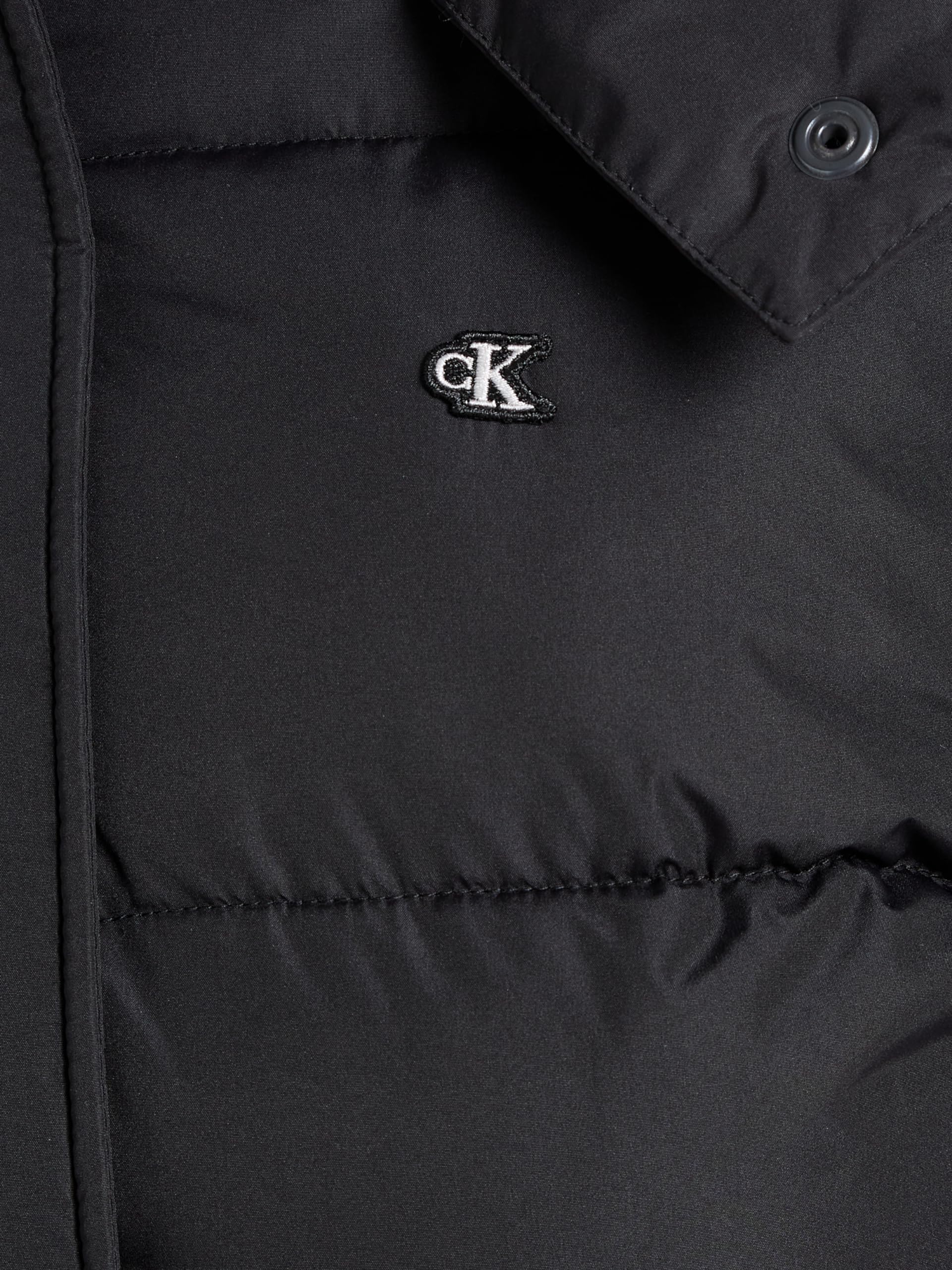 Calvin Klein Donna Piumino Matte Short Puffer con Cappuccio