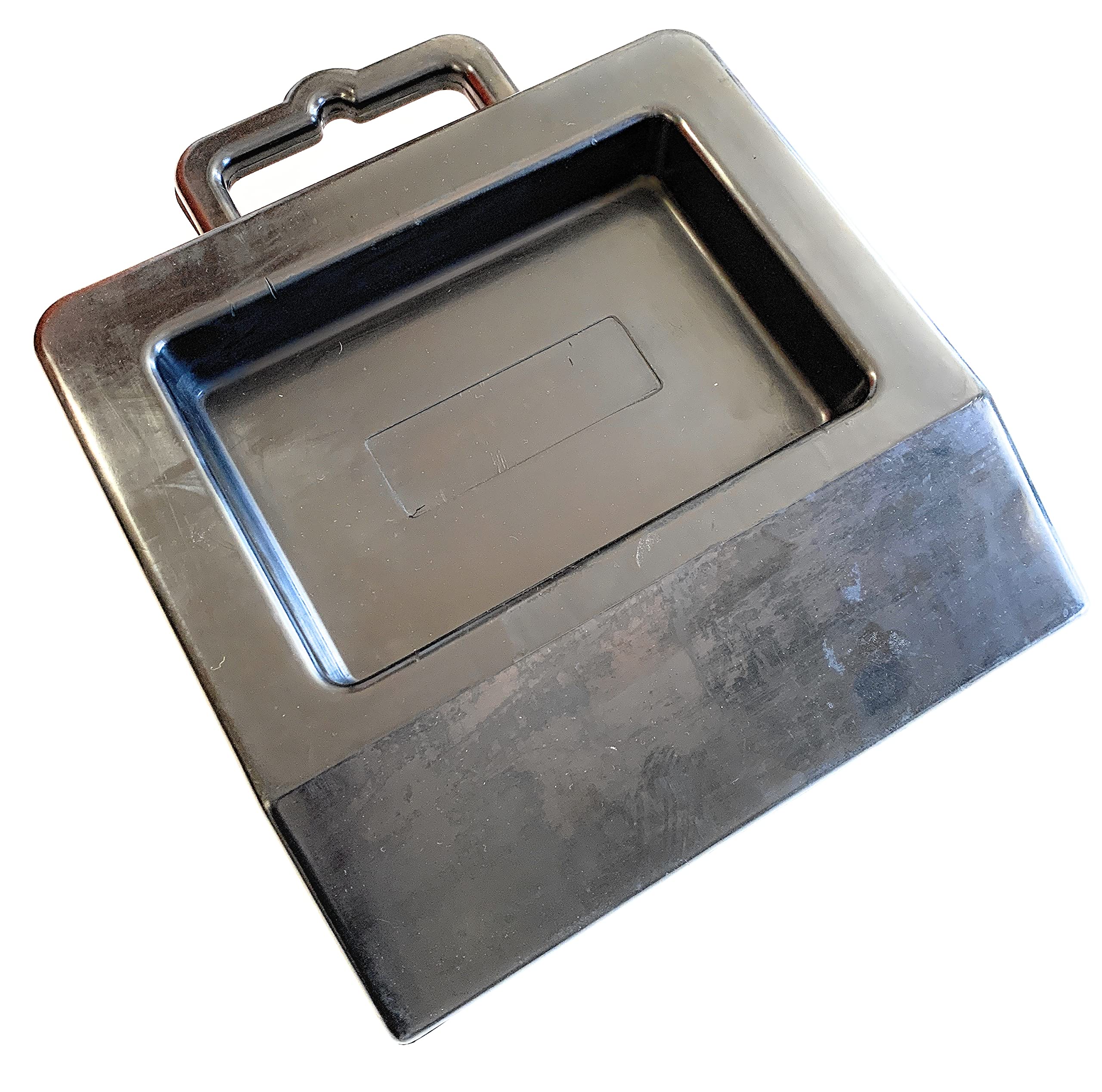 Foghorn ConstructionPallet Jack Wheel Chock - Stop Rolling in Trailer or Truck - Rubber Heavy Duty Stopper with Base - Black