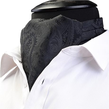 Men's Cravat: Paisley Elegance for Stylish Occasions
