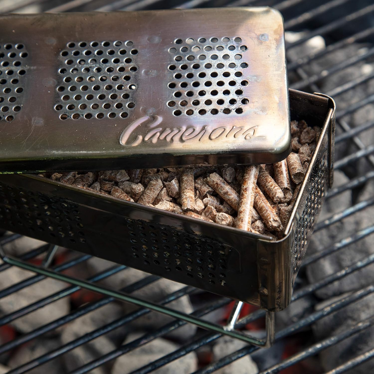 Camerons Products Wood Pellets - (Pecan, 20 lb Bag) - All Natural Premium Grilling Barbeque Wood Pellets - Premium Hand Crafted Pellot Smokers, and Pellet Grills - Easy Combustion for Smokey Flavor