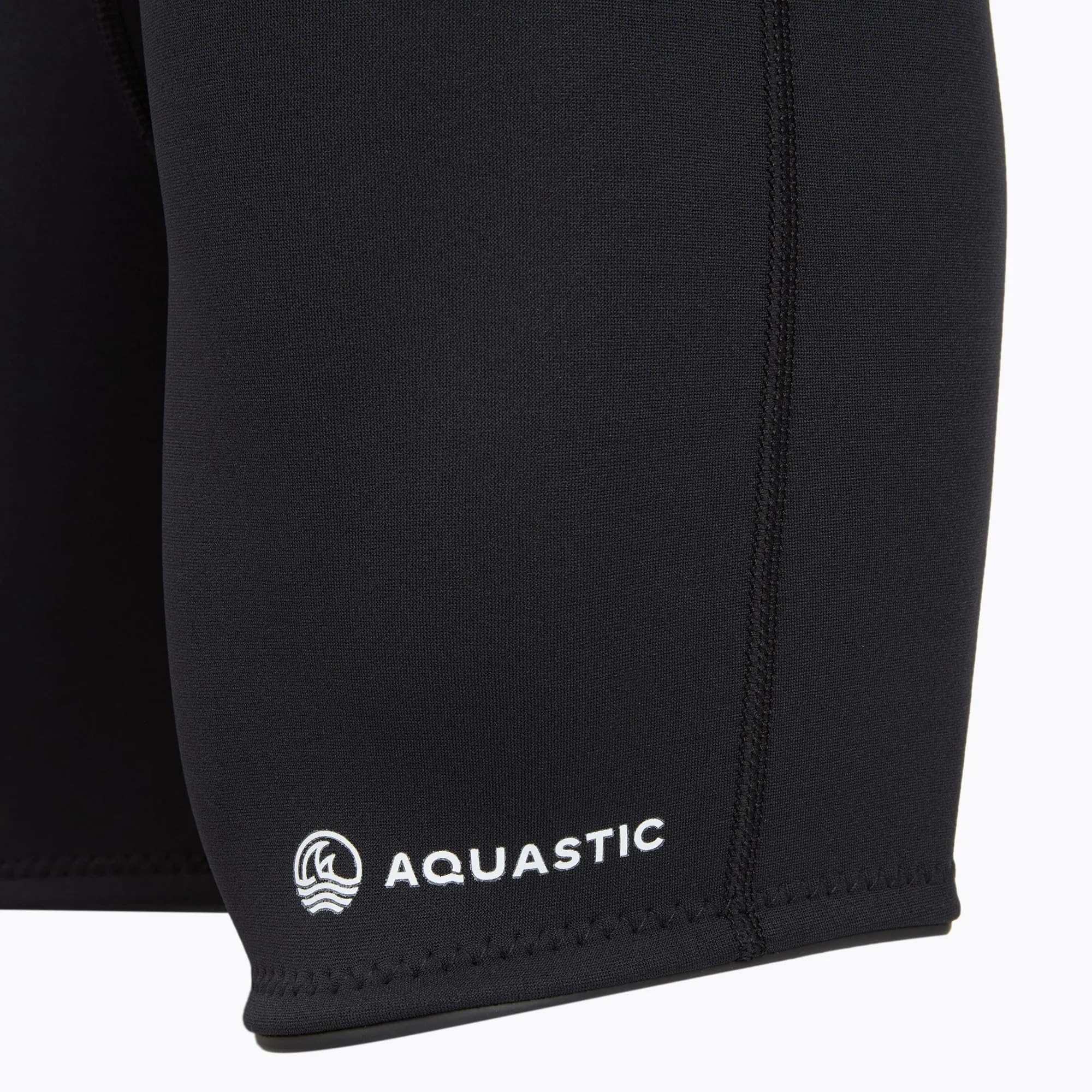 AQUASTIC SeaFlex Neopren-Shorts Herren 2 mm | leichte Neoprenhose für Wassersport | Mesh Skin CR | Sommer | Schwarz