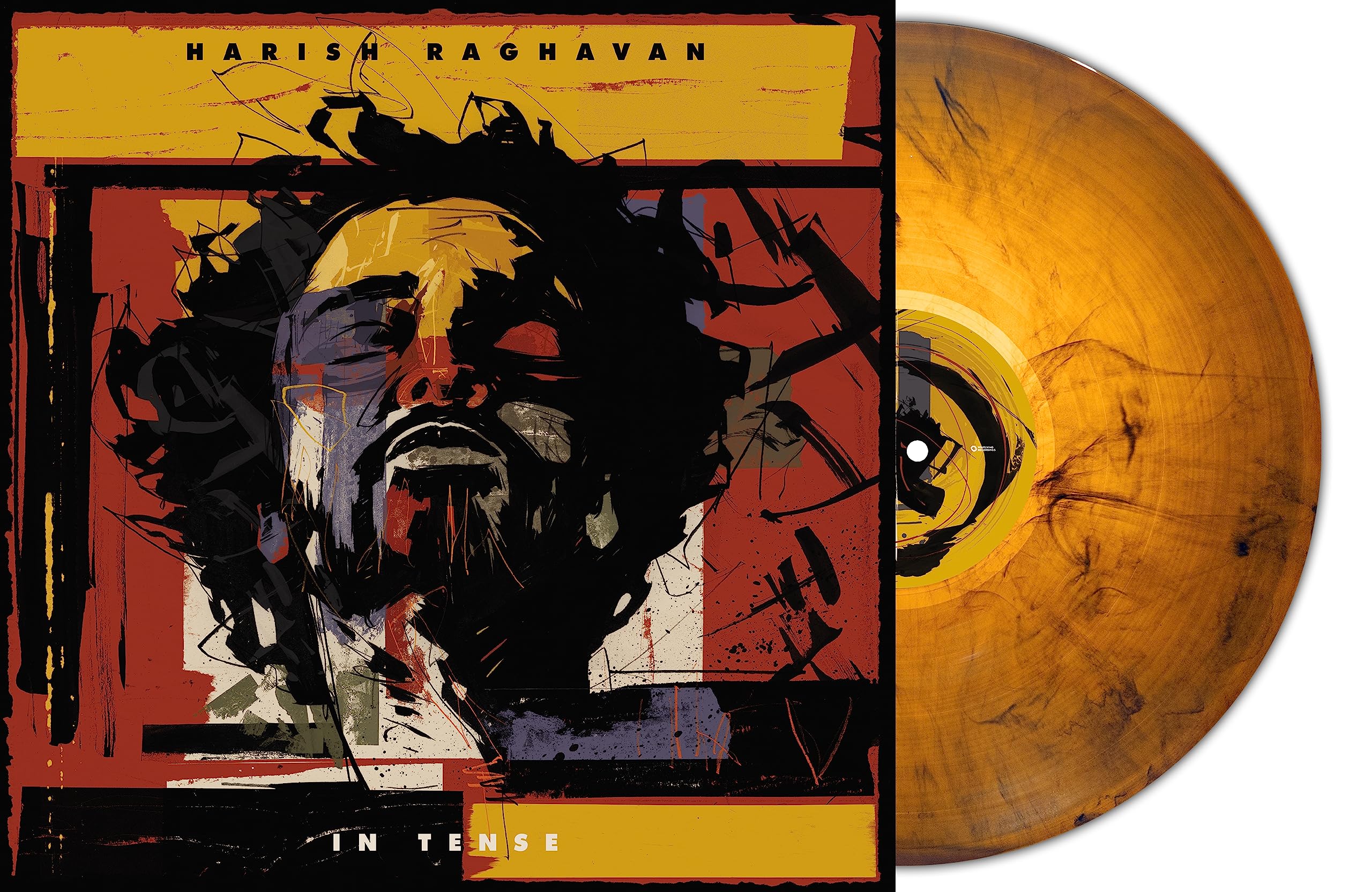 HARISH RAGHAVAN - In Tense (Orange Marble Vinyl)