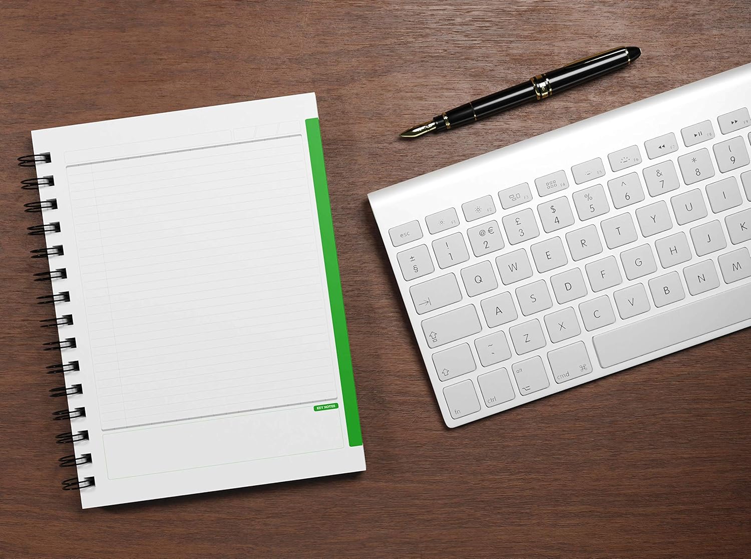 Silvine Luxpad A5 Wirebound Study Notebook - Lined (160 Pages) With Handy Revision Guide
