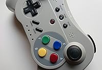 Vista 3 de NEXiLUX Wireless Classic Pro Controller Gamepad Compatible with Nintendo Wii U, Gray