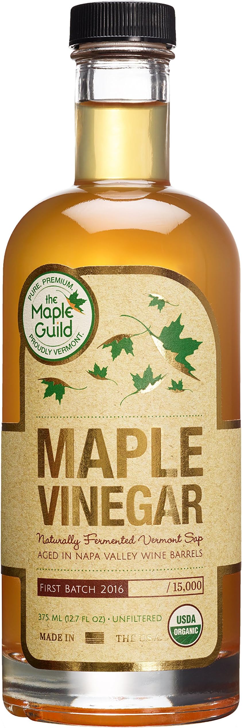 Maple Guild Organic Vinegar, 12.7 Ounce