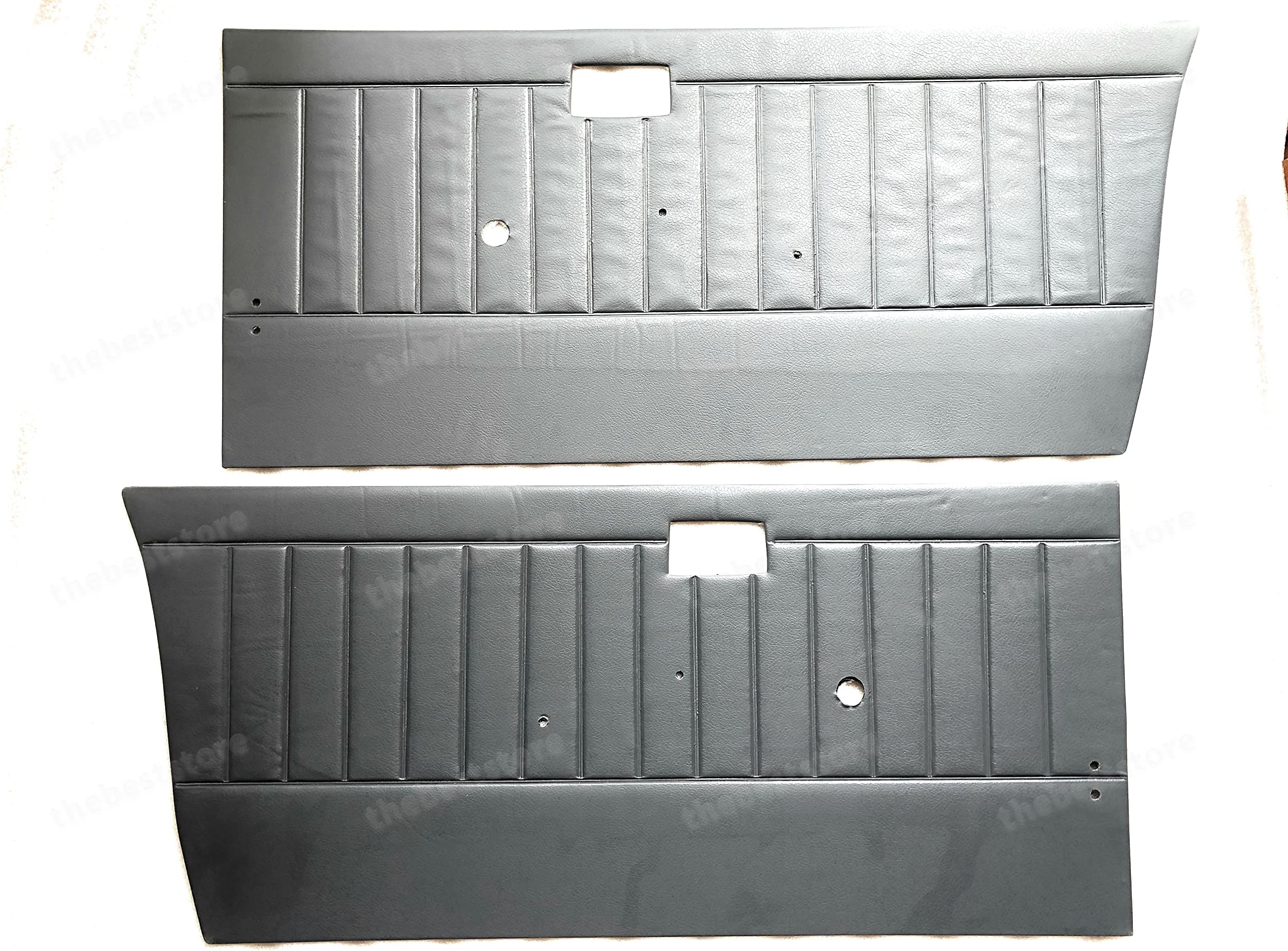 Grey Colour Door Trim Interior Door Panel Both Sides for Maruti Gypsy(LH+RH) (Including Clips)(Set of 2)| The Best Store